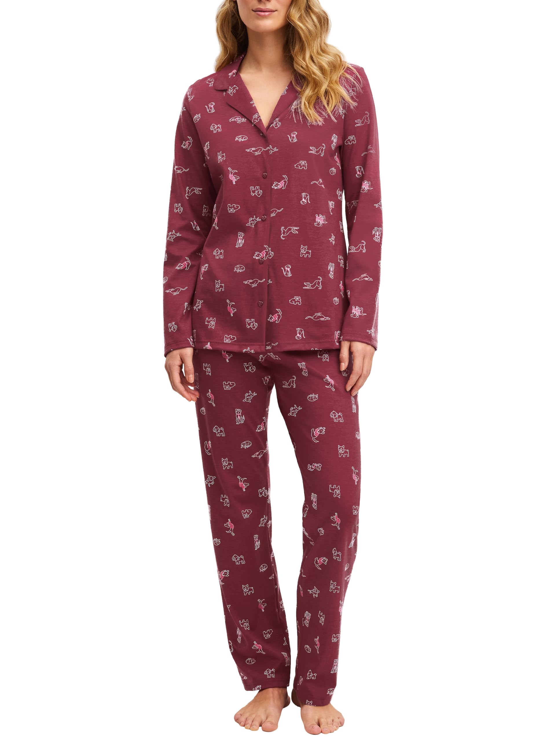 calida-favourites-sleep-damen-pyjama-set-44-46 image 1