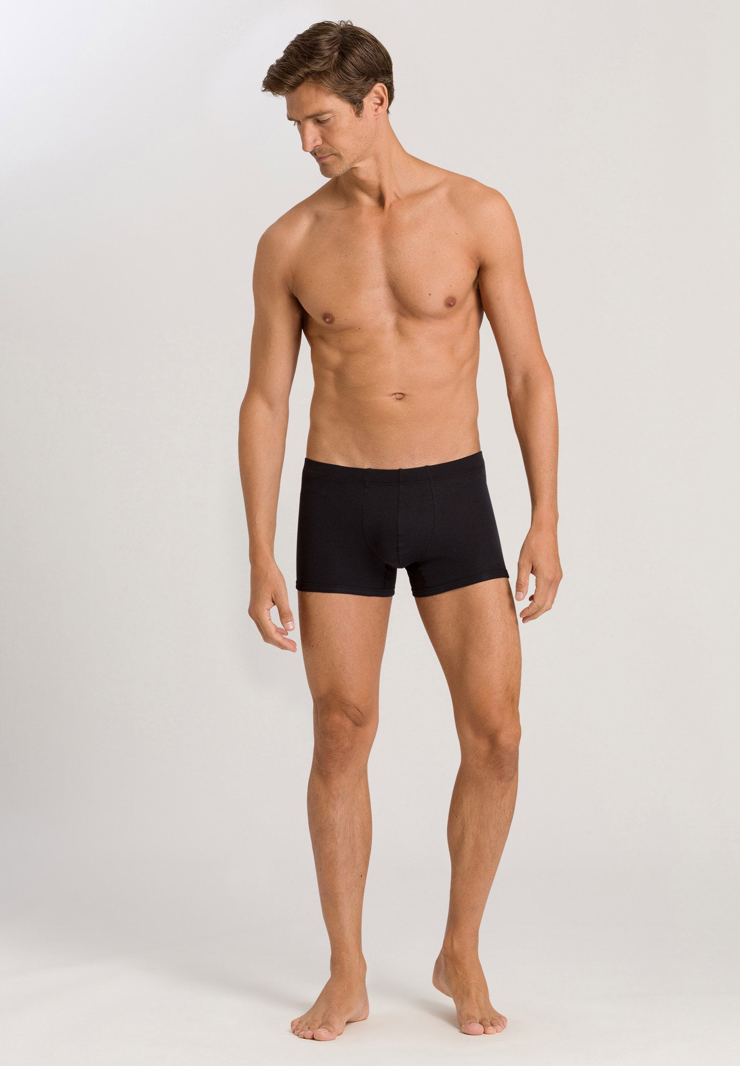hanro-sea-island-cotton-pyjamahose-schwarz-baumwolle-interlock image 5
