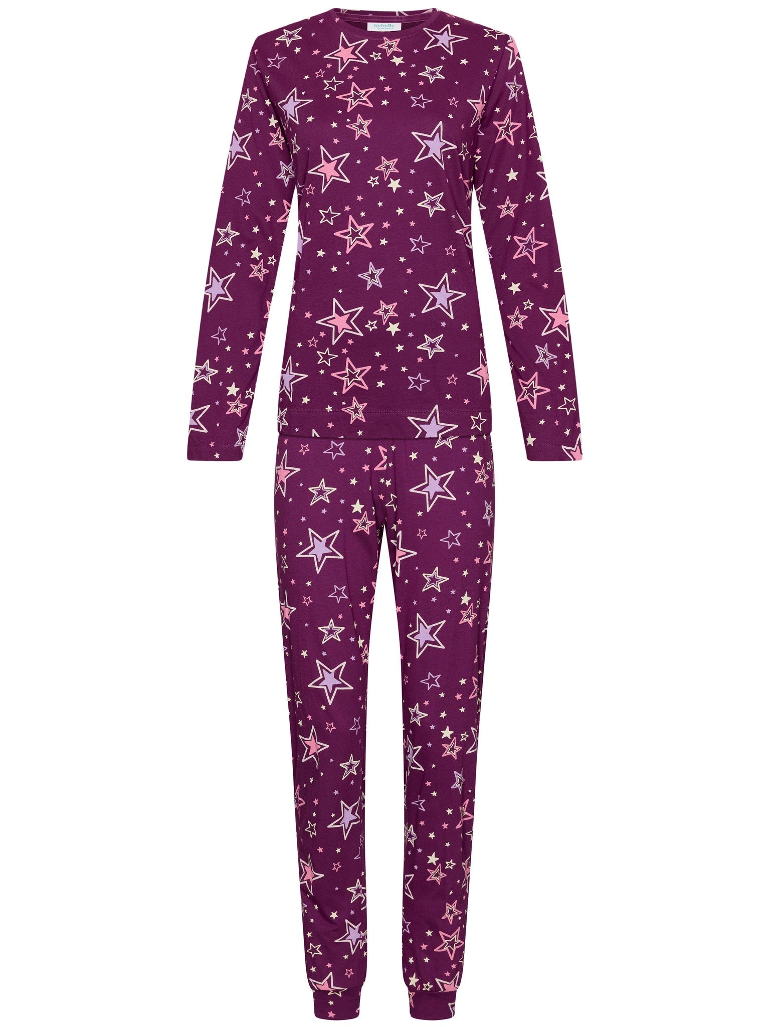 myrebelle-starlight-magic-pyjama-lila-damen image 1