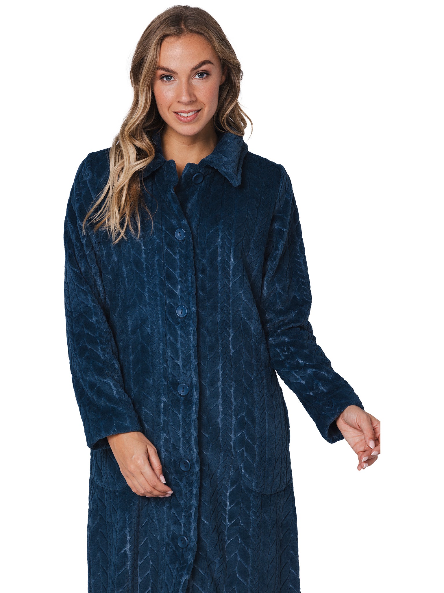 pastunette-blue-bloom-bademantel-blau-fleece-110-cm image 4