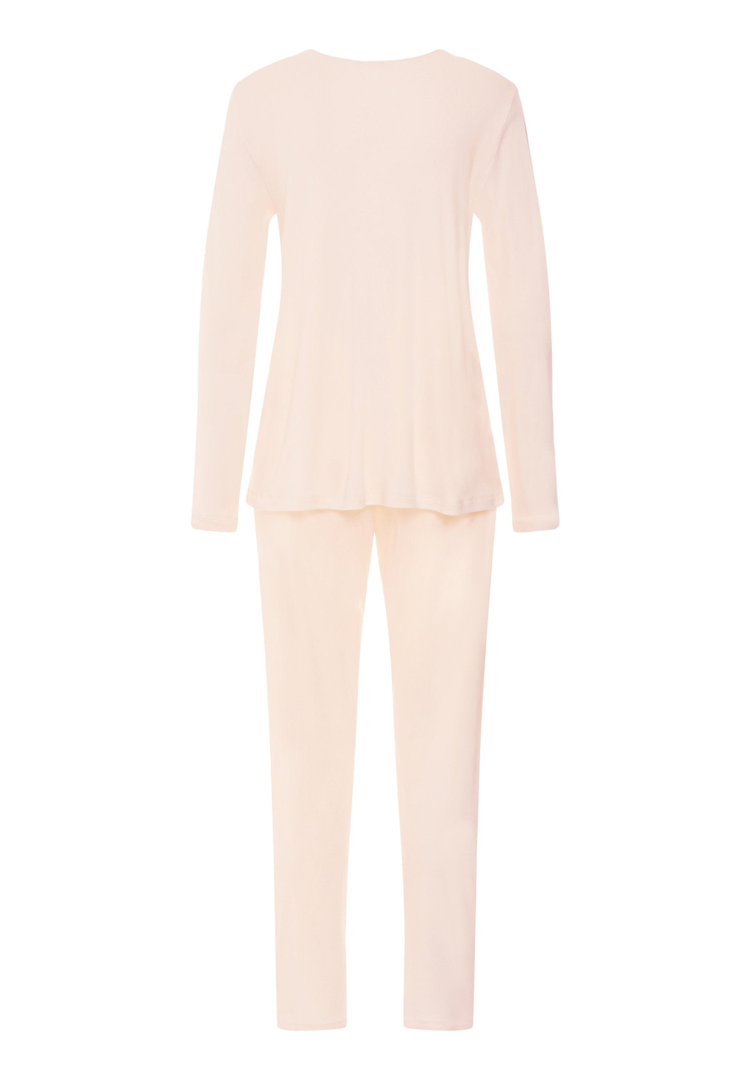 hanro-tyra-l-slv-pajama-schlafanzug-creamy-glass-seide image 3