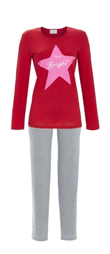 ringella-women-men-pyjama-motivdruck-rot-gr-44 image 4