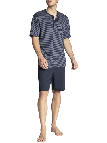 calida-relax-streamline-kurz-pyjama-herren-dark-sapphire-baumwolle image 5