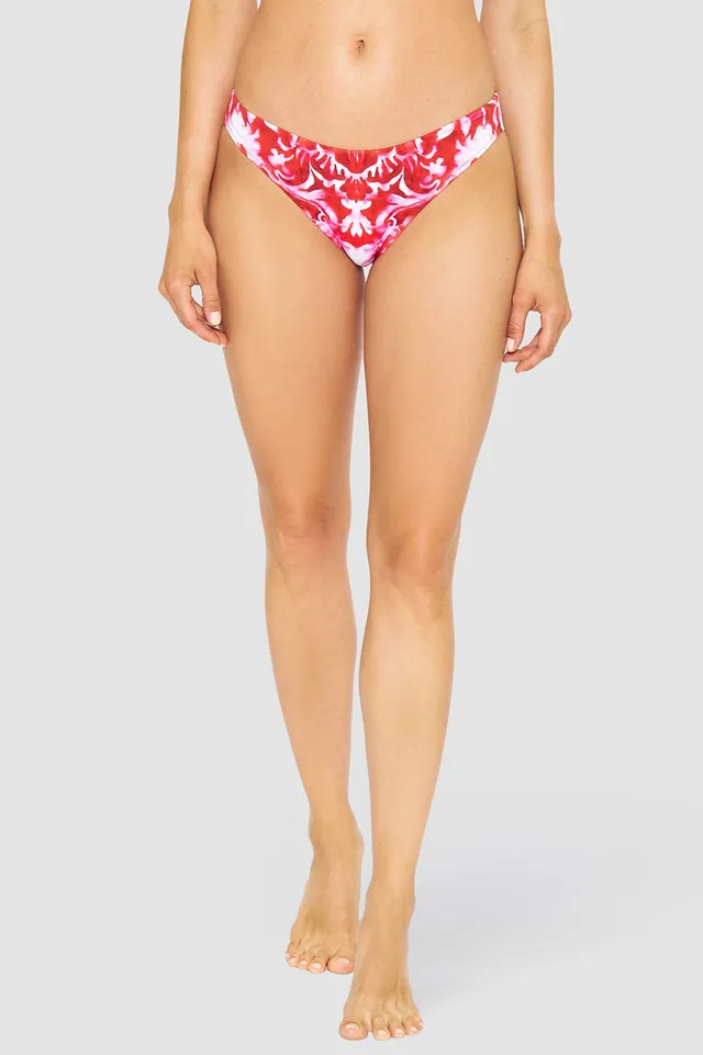 r-sch-be-happy-bikini-unterteil-rot-aquarell image 1
