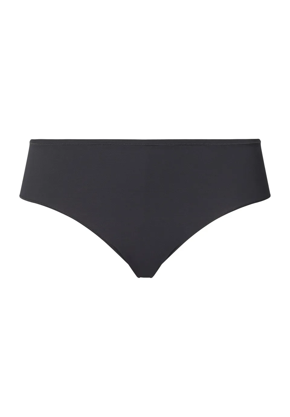 hanro-allure-midi-briefs-slip-obsidian-microfaser image 1