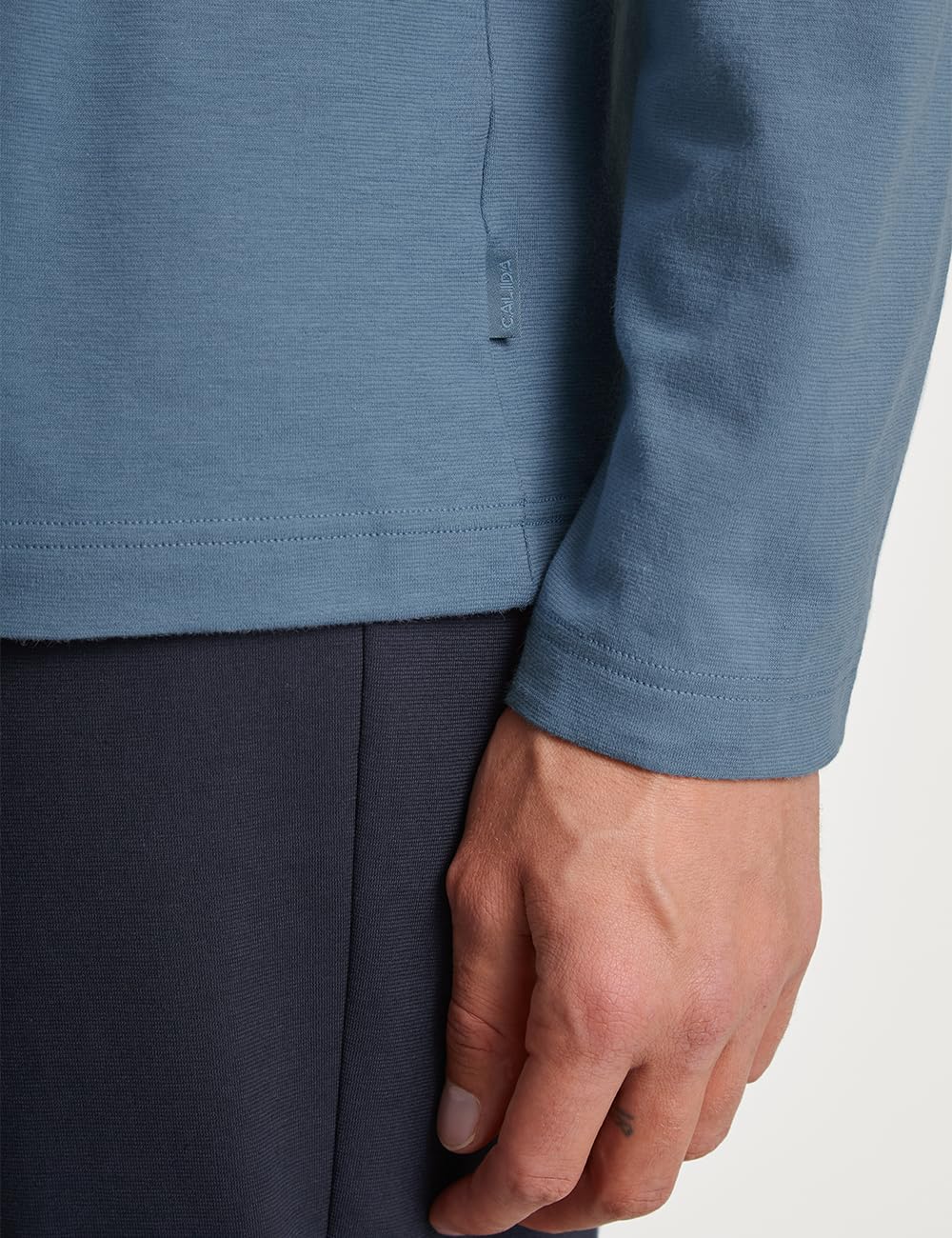 calida-relax-essentials-pyjama-herren-52-54-bio-baumwolle image 5