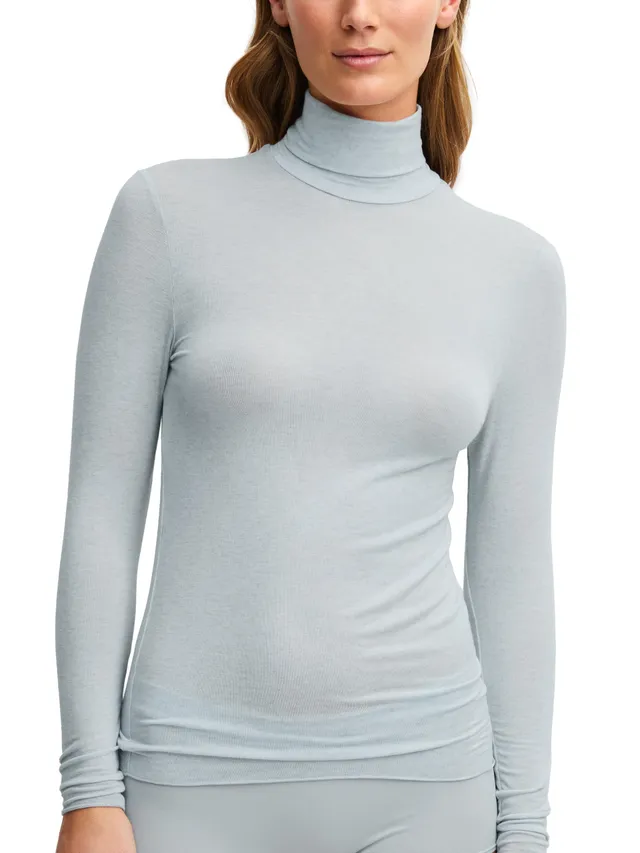 calida-natural-skin-t-shirt-damen-44-46-pearl-blue-shirt image 1