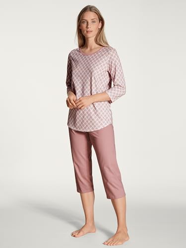 calida-lovely-nights-pyjamaset-damen-3-4-english-red image 7