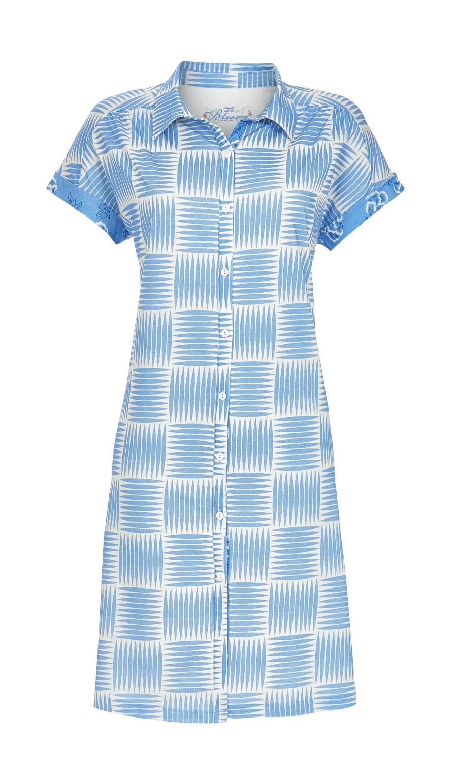 ringella-beach-hemdblusenkleid-pool-gr-40-baumwolle-modal image 1