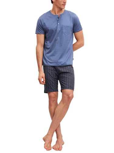 calida-relax-imprint-pyjamaset-herren-50-kurz-shorty image 5