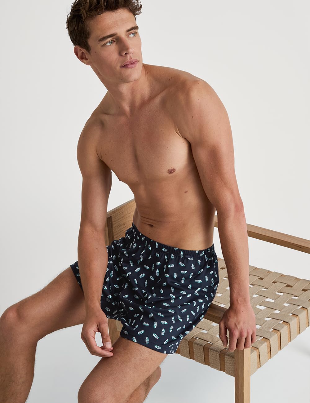 calida-prints-boxershorts-herren-slate-grey-1er-pack-baumwolle image 6