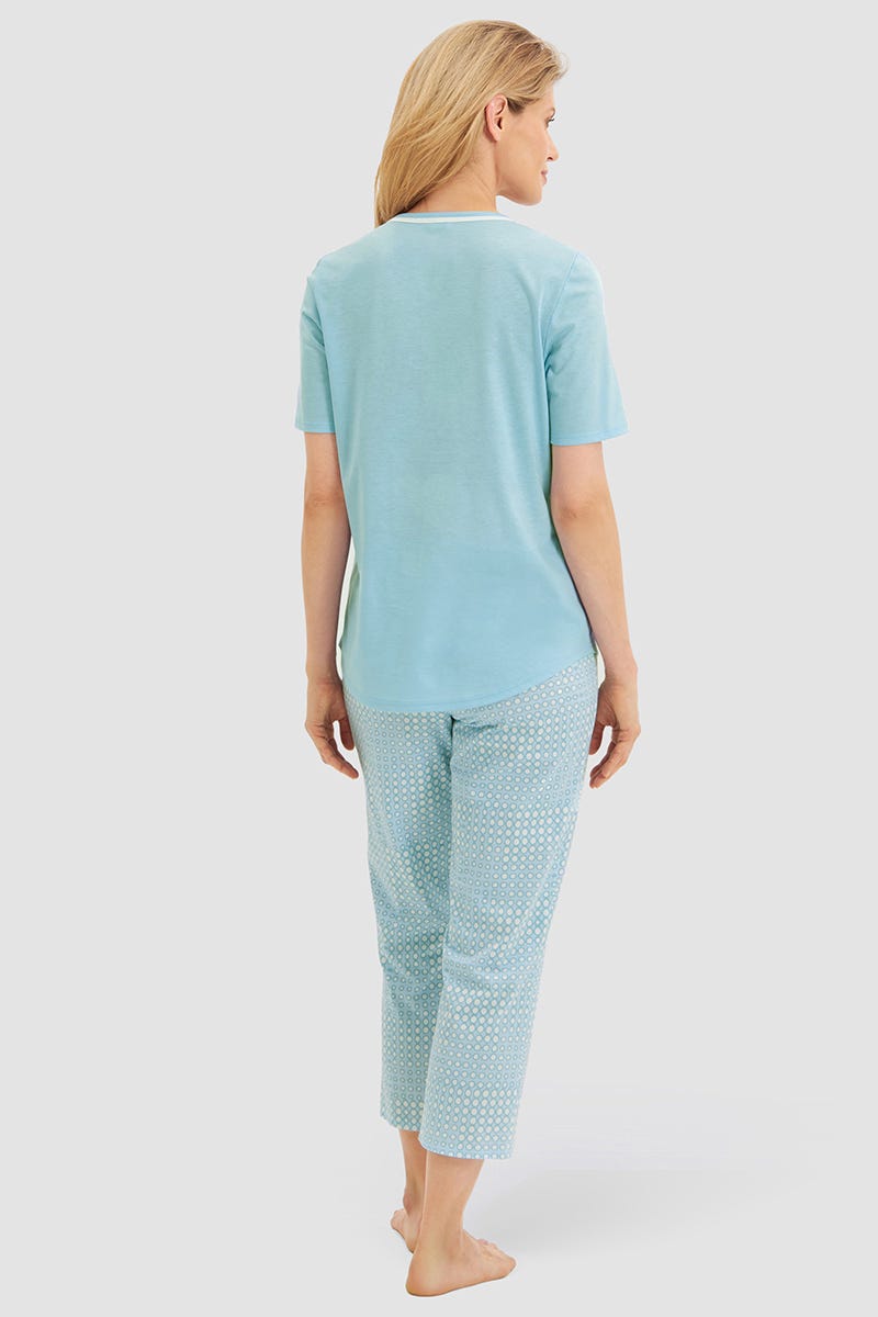 r-sch-be-happy-7-8-pyjama-retro-punkte-schlafanzug-hellblau image 3
