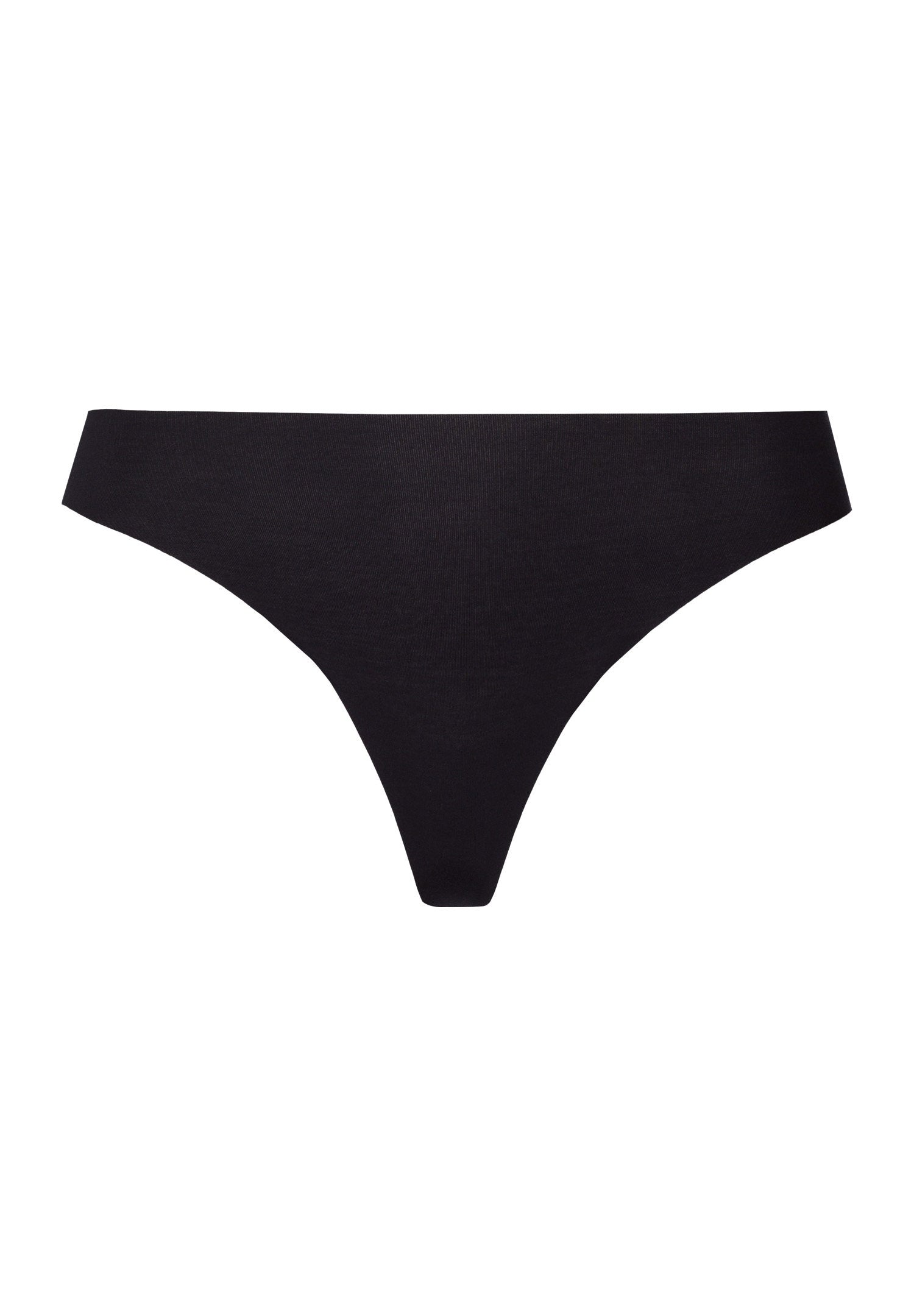 hanro-invisible-cotton-string-black-baumwolle-nahtlos image 1