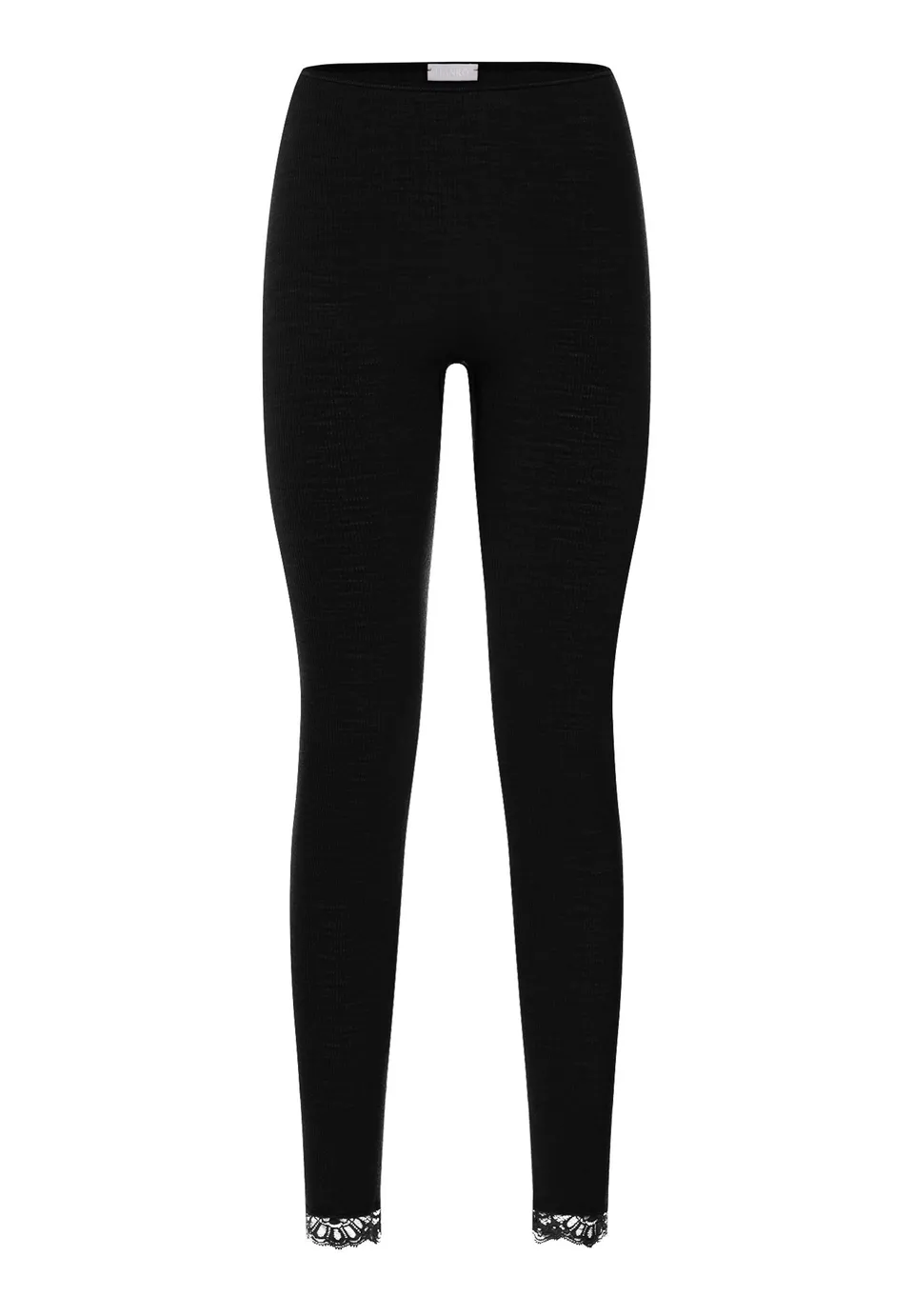 hanro-woolen-lace-leggings-schwarz-wolle-seide-spitze image 1