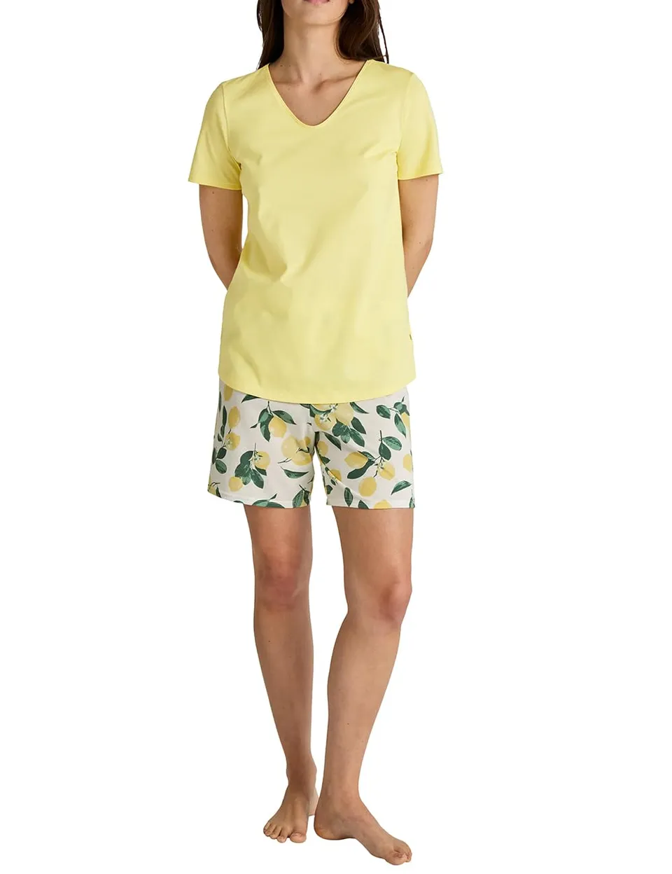 calida-fruity-dreams-damen-kurz-pyjama-bio-baumwolle image 1