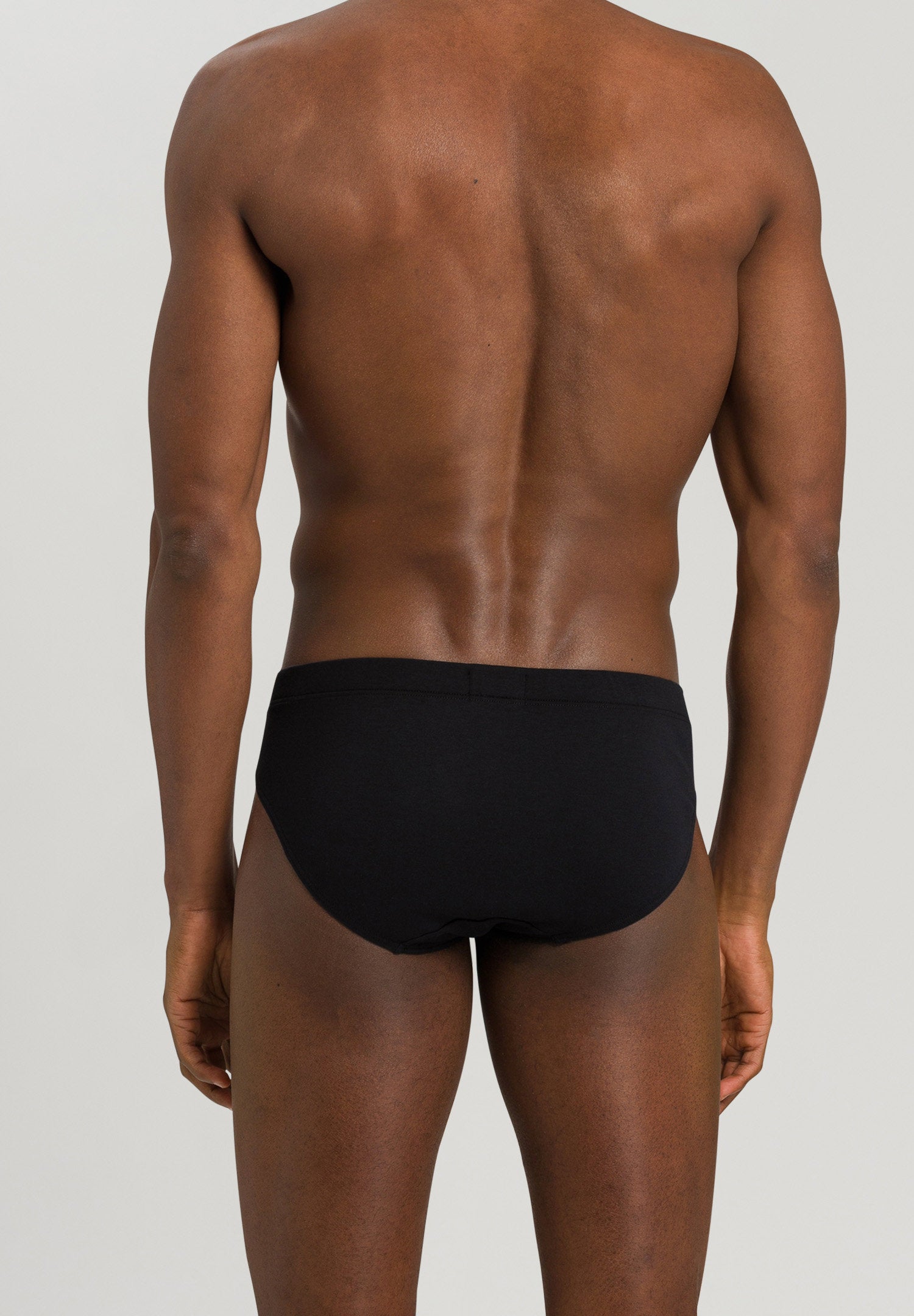 hanro-sea-island-cotton-briefs-slip-schwarz-herren-baumwolle image 4