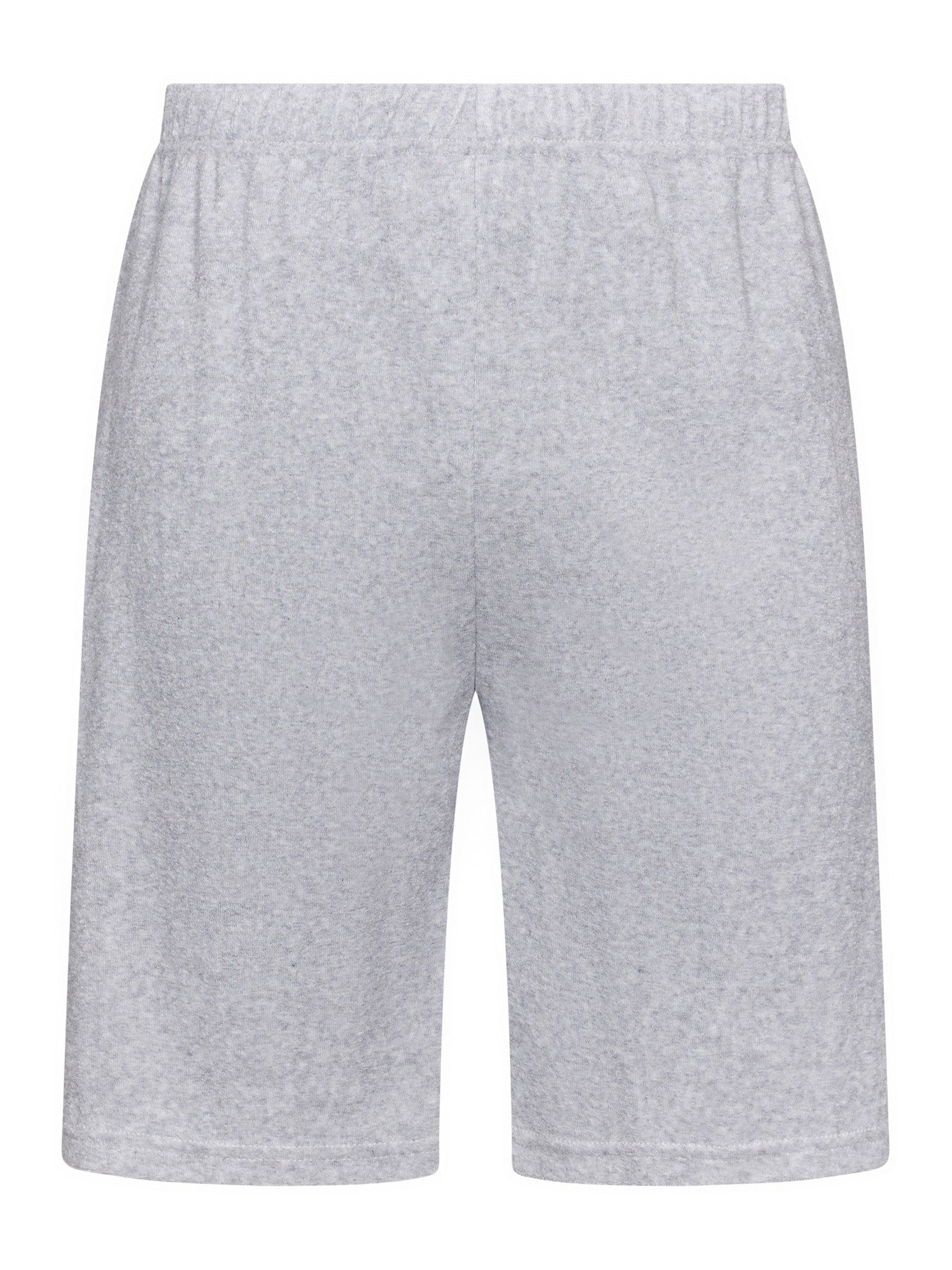 pastunette-gray-melee-shortama-grau-kurzpyjama-baumwolle image 2