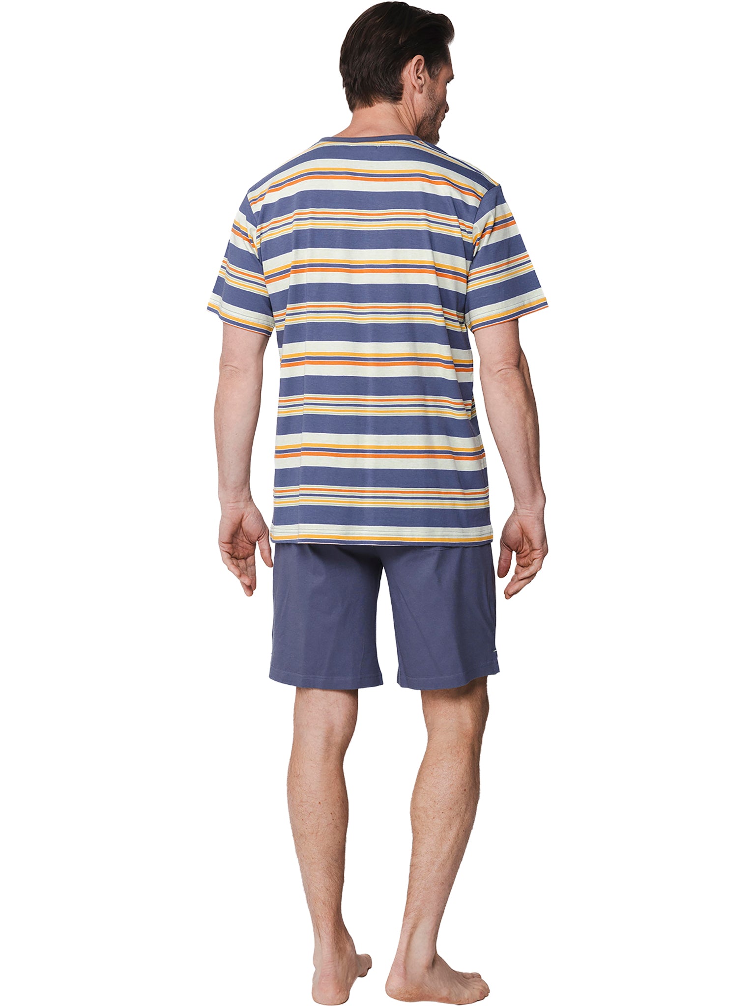 pastunette-fresh-shortama-grau-herren-baumwolle-kurz image 4