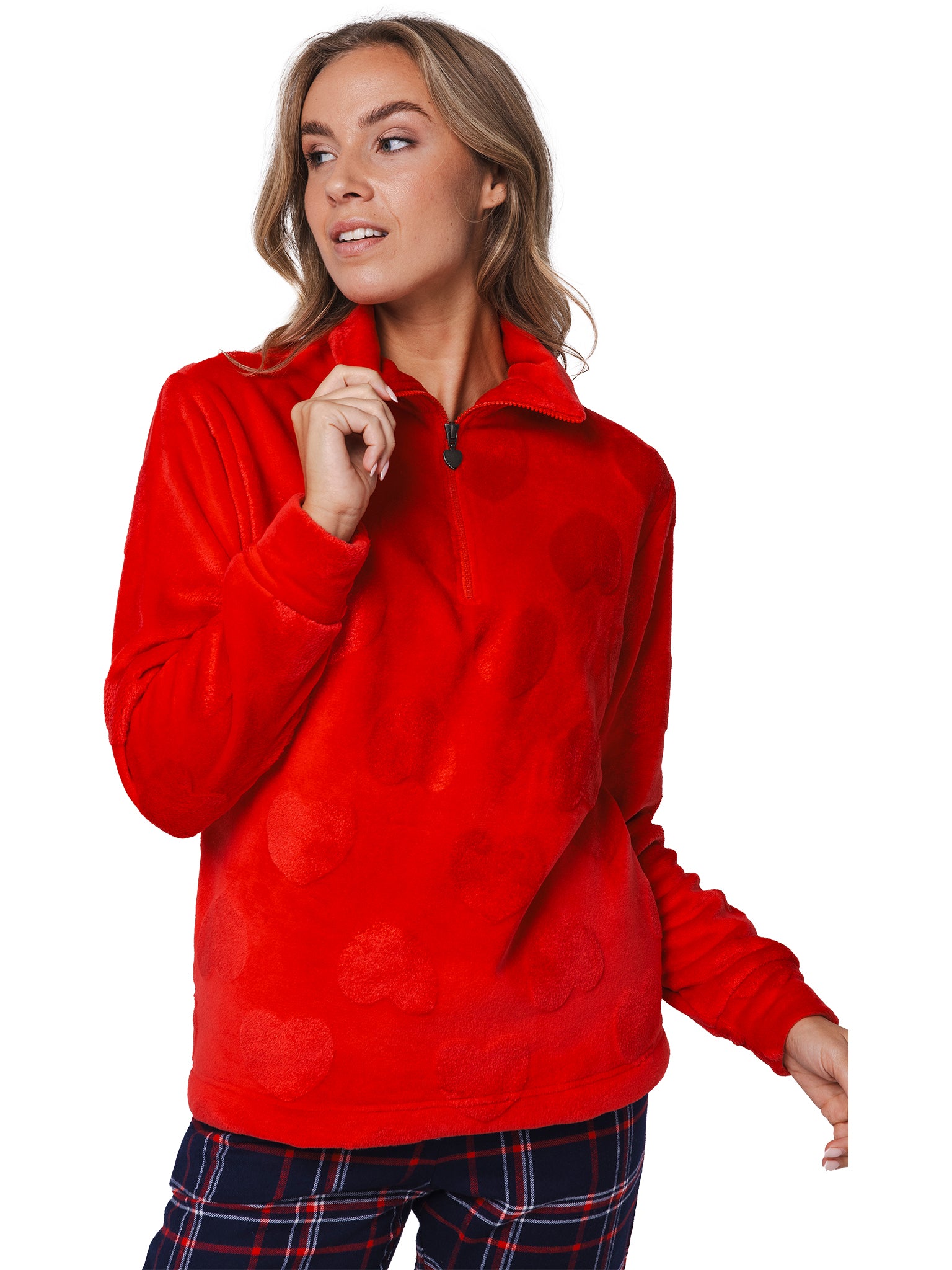 rebelle-aspen-ski-loungetop-rot-winter-top image 6