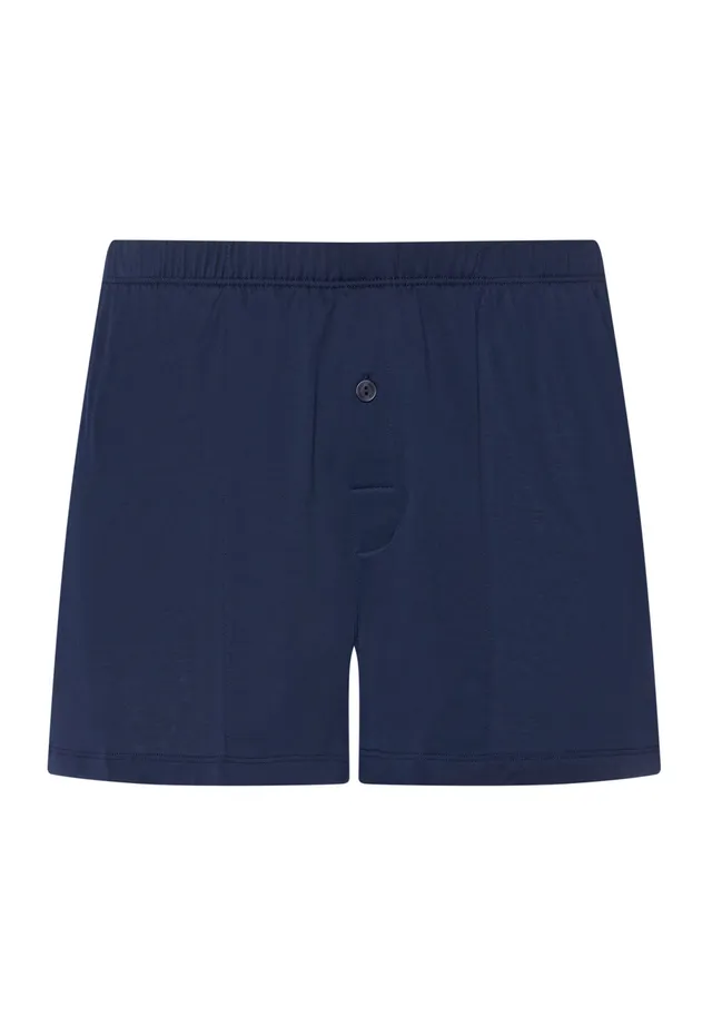 hanro-cotton-sporty-boxer-deep-navy-baumwolle image 1