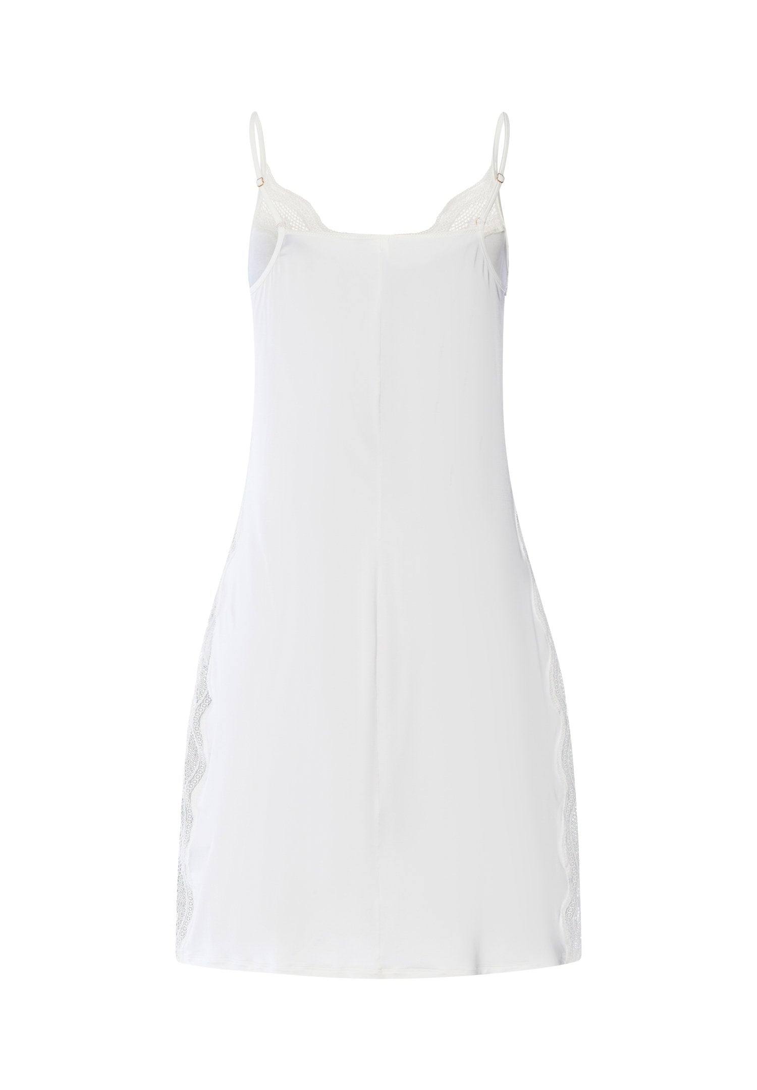 hanro-cira-negligee-90cm-unterkleid-off-white-spitze image 3