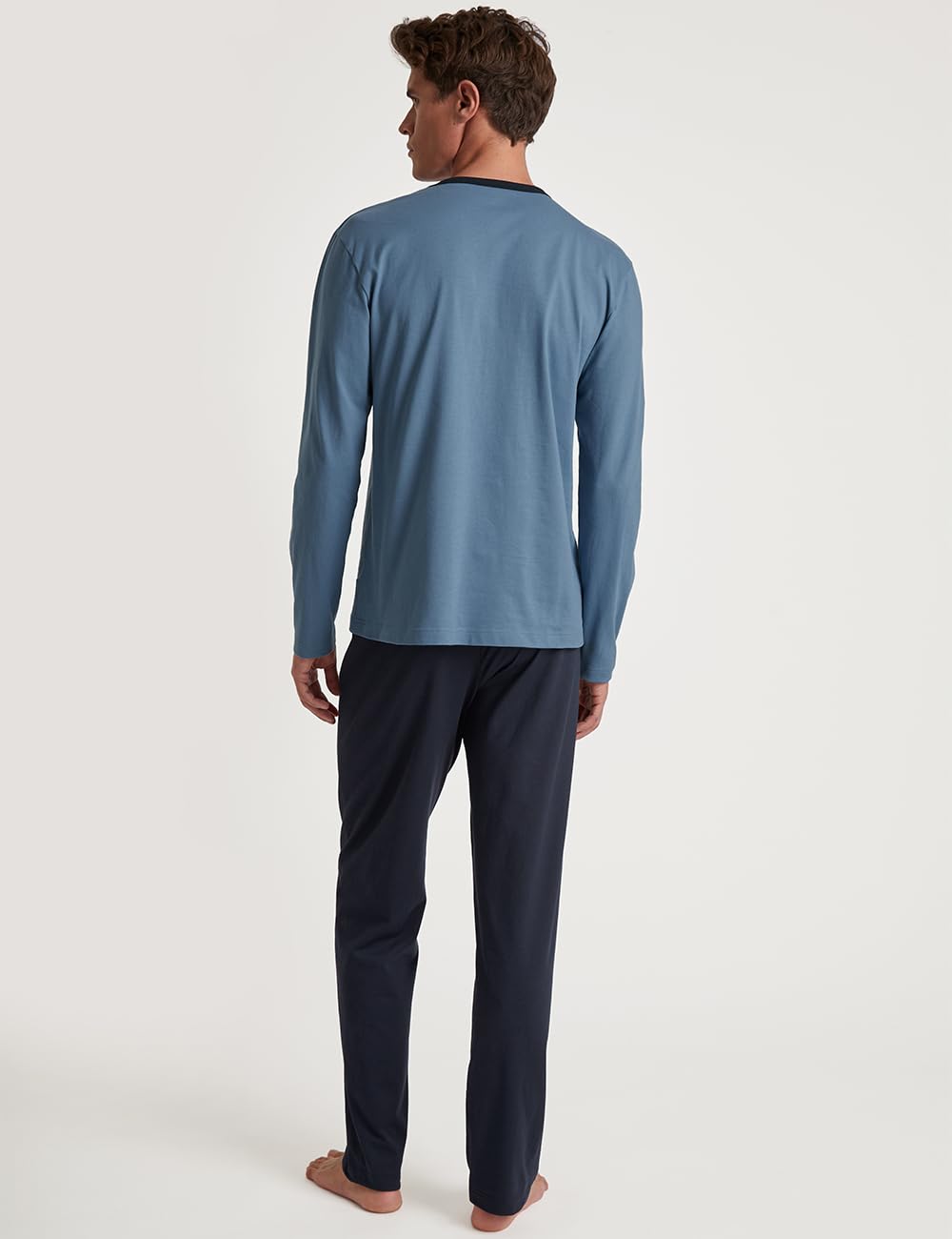 calida-relax-essentials-pyjama-herren-52-54-bio-baumwolle image 4