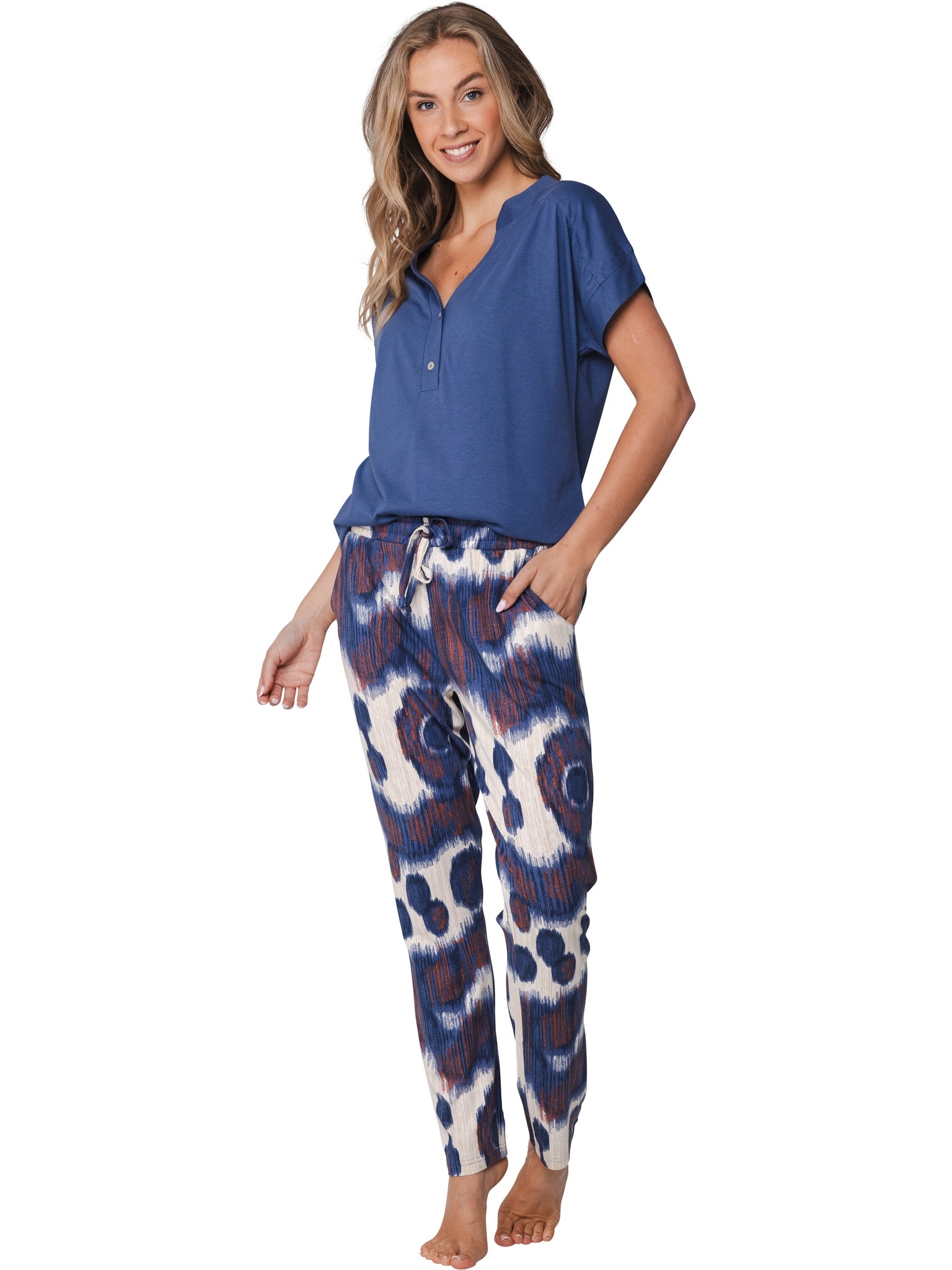 pastunette-premium-indigo-flow-pyjama-blau-modal image 4