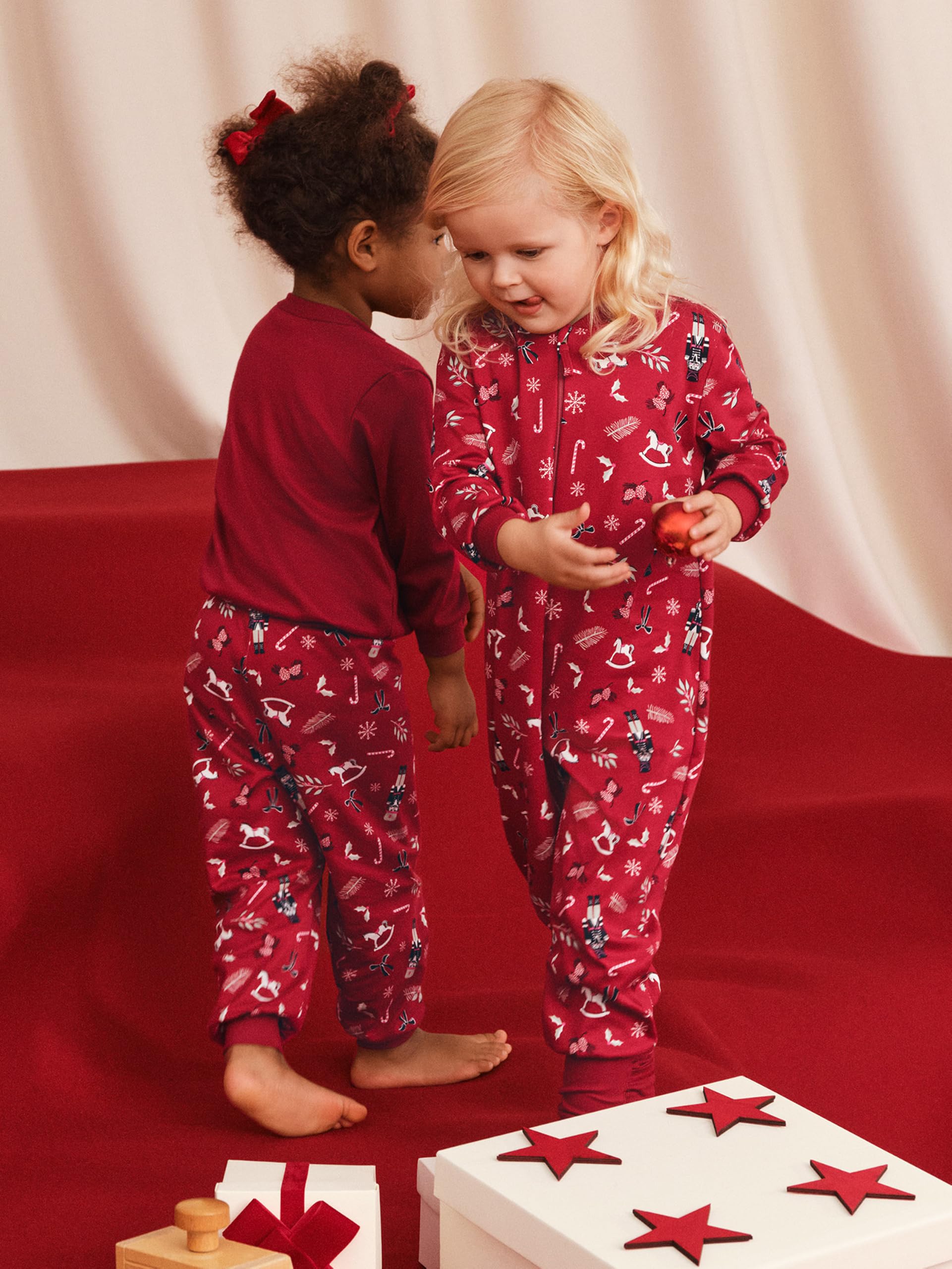 calida-favourites-sleep-jumpsuit-kinder-116-122-rot-baumwolle image 2