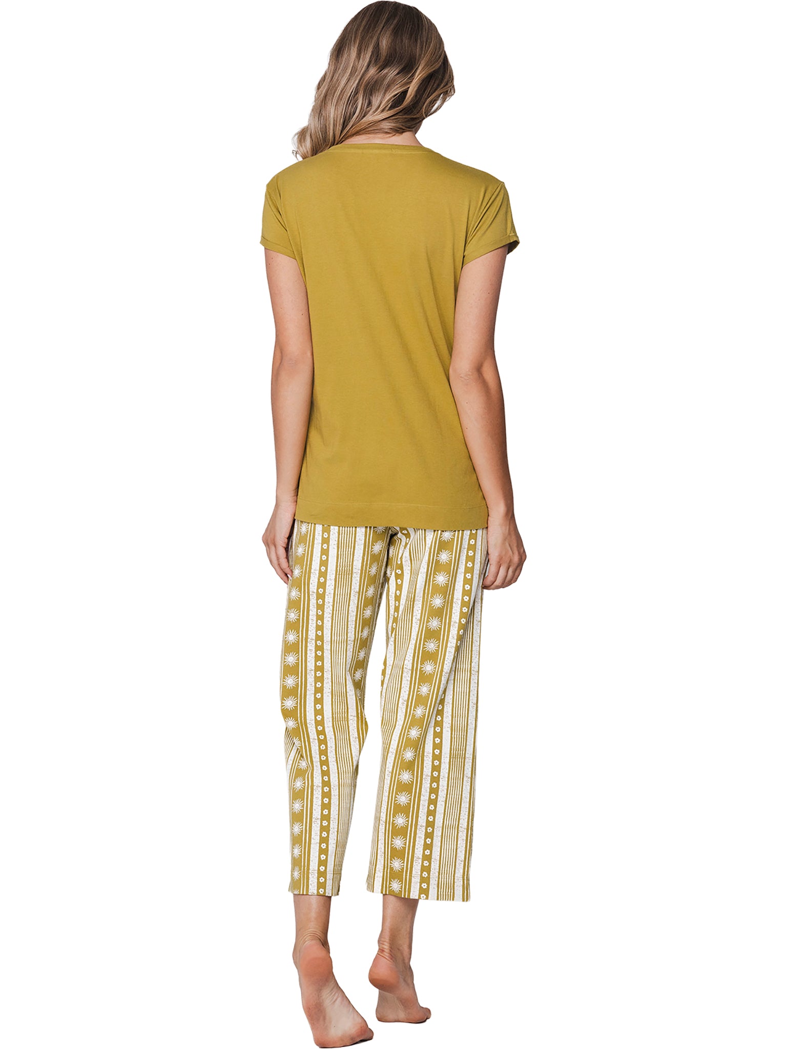 myrebelle-sunny-holiday-pyjama-gr-n-baumwolle-mit-print image 5