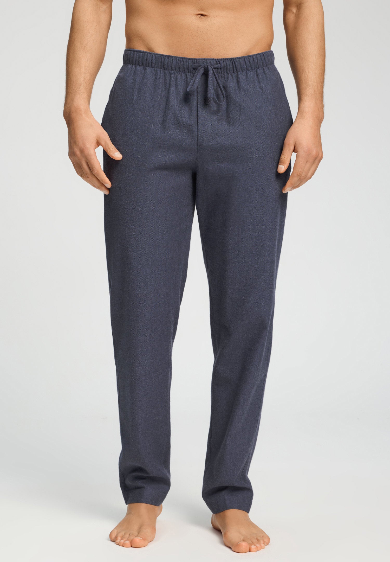hanro-cozy-comfort-lange-hose-stormy-flannell-flanell image 2