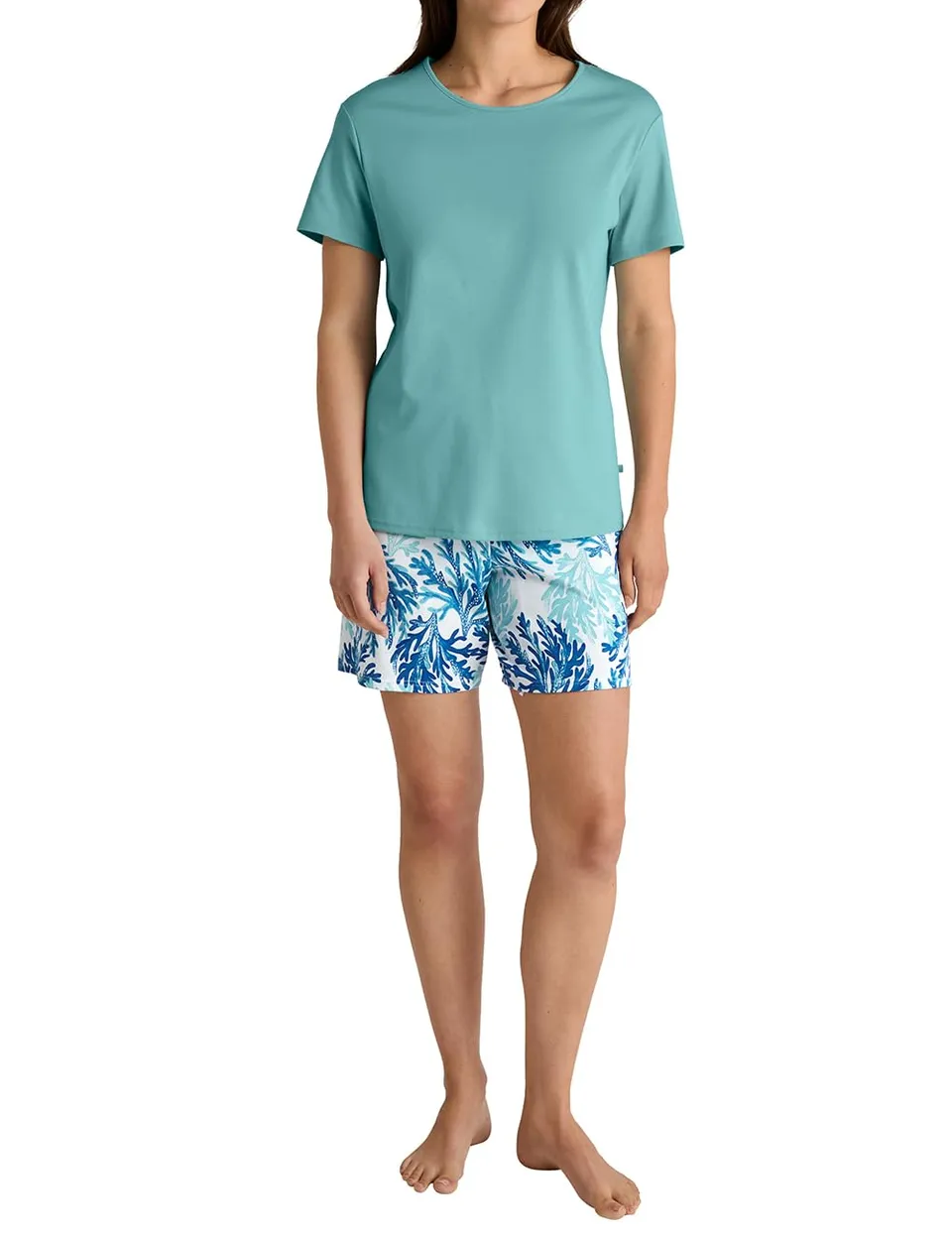 calida-favourites-dreams-coastal-dreams-kurz-pyjama-baumwolle image 1