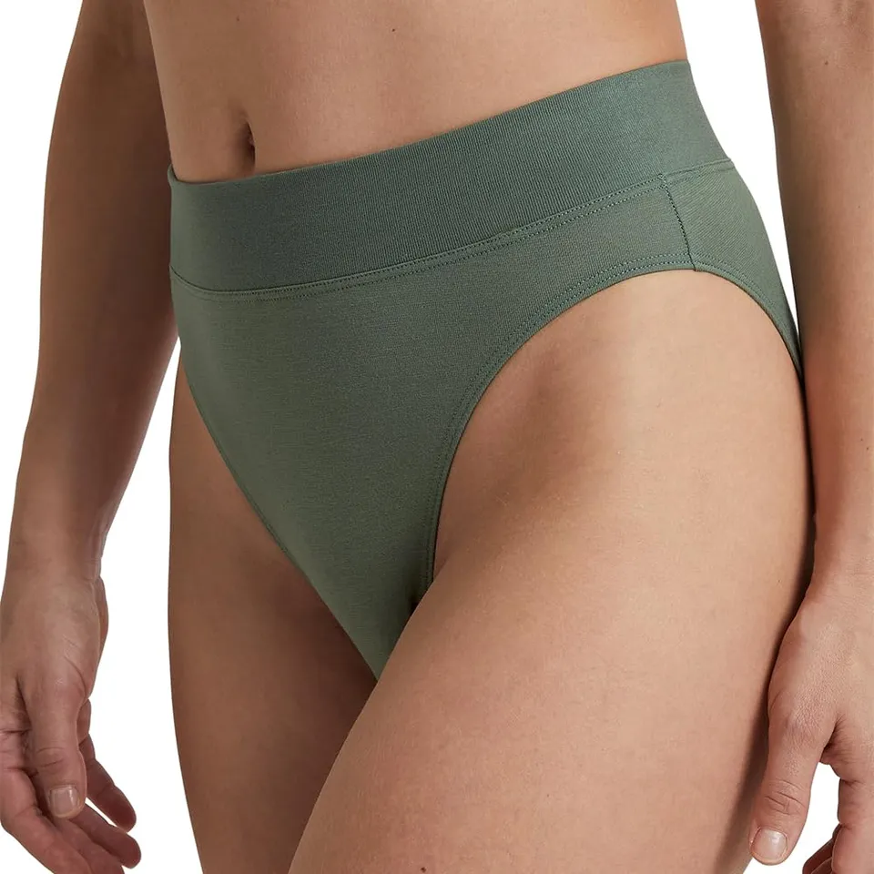 calida-elastic-slip-high-waist-damen-laurel-green-baumwolle image 1