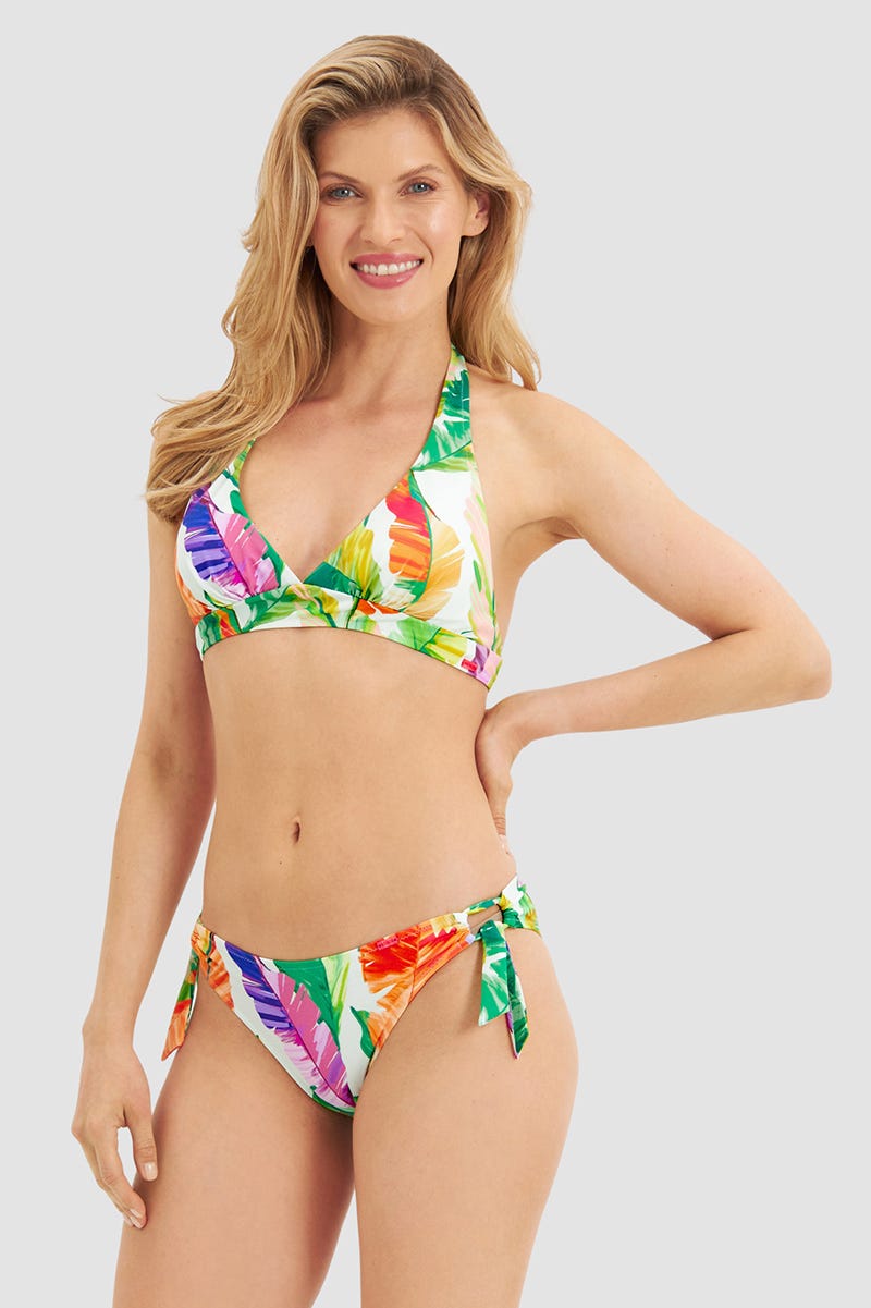 r-sch-be-happy-bikinihose-bl-tterdruck-gr-n-lycra image 4