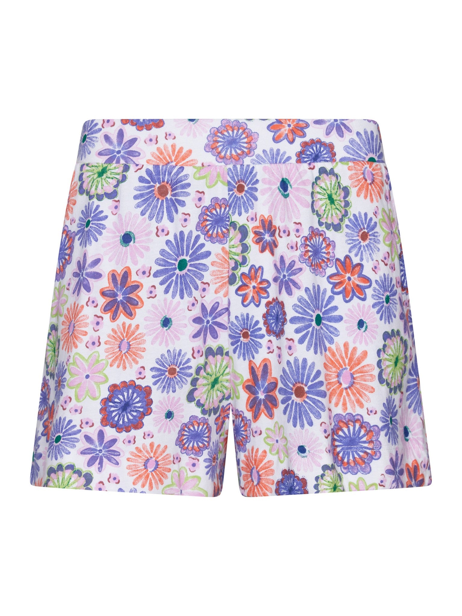 myrebelle-waterflower-shorty-pyjama-wei-bio-blumenprint image 3