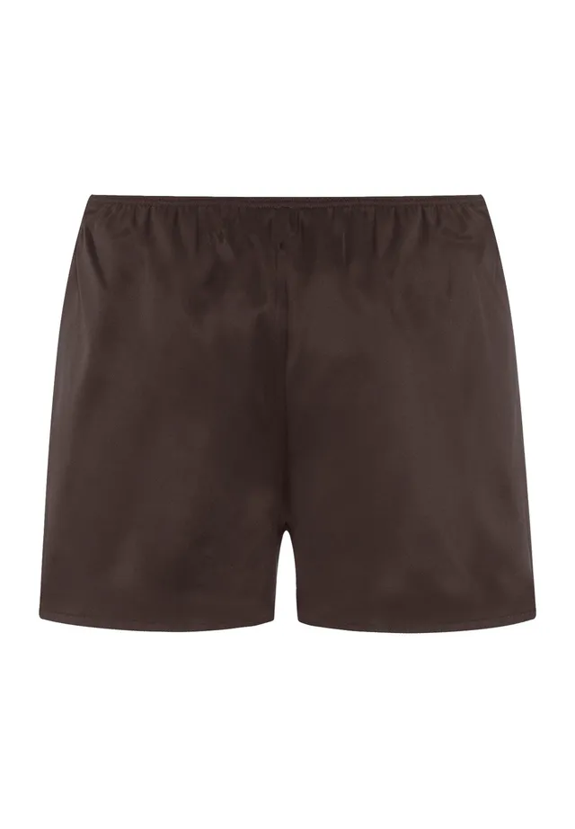 hanro-grand-central-loungehose-dark-mocha-seide image 1