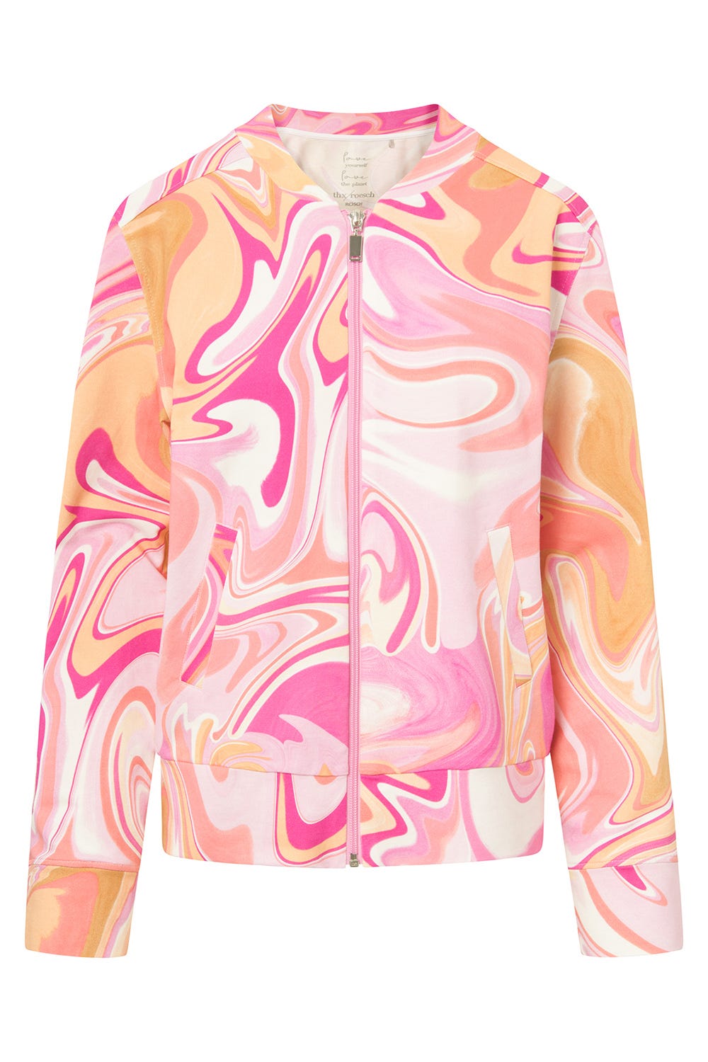 r-sch-be-happy-jacke-pink-blouson-jacke-mit-rei-verschluss image 2
