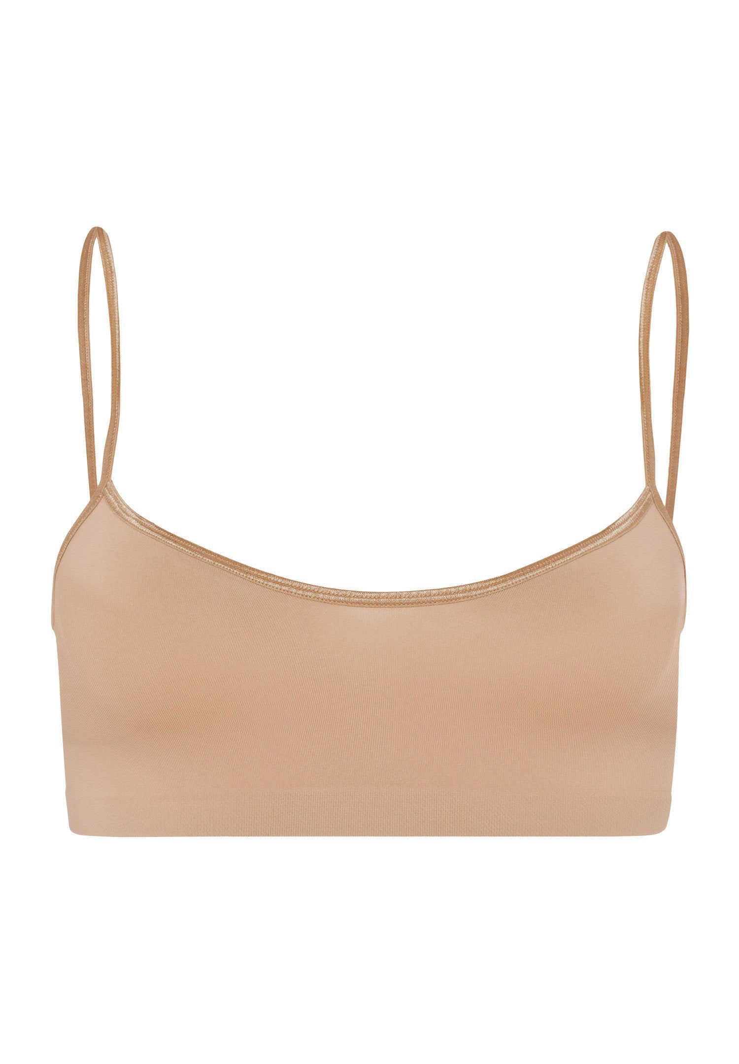 hanro-touch-feeling-crop-top-beige-soft-bra-ungepolt image 1