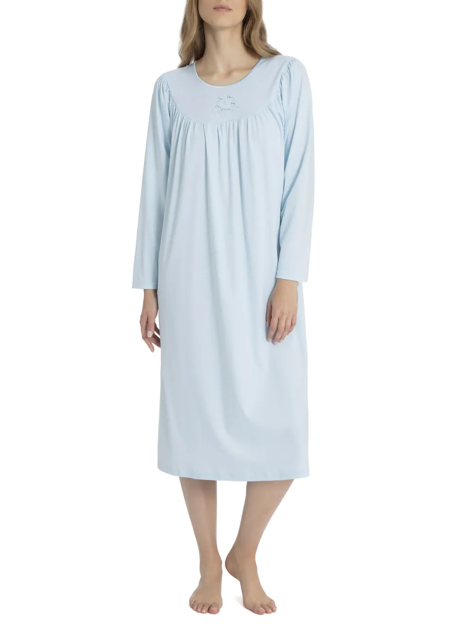 calida-soft-cotton-nachthemd-damen-wei-gr-e-48-50 image 1