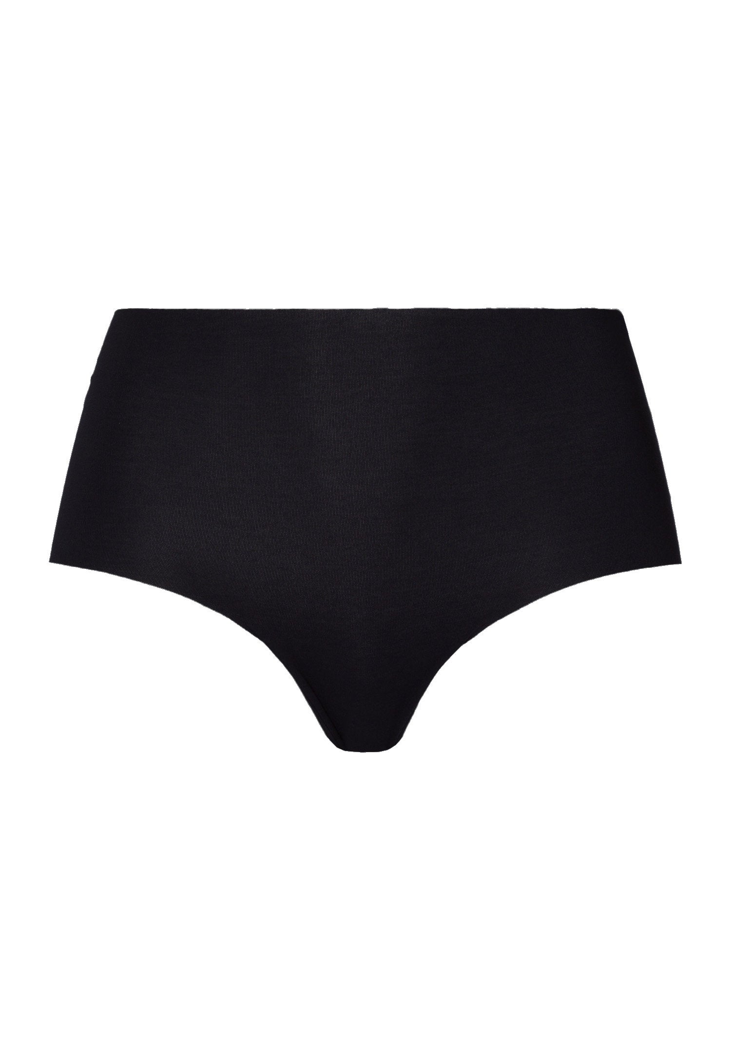 hanro-invisible-cotton-maxi-briefs-slip-schwarz-baumwolle image 1