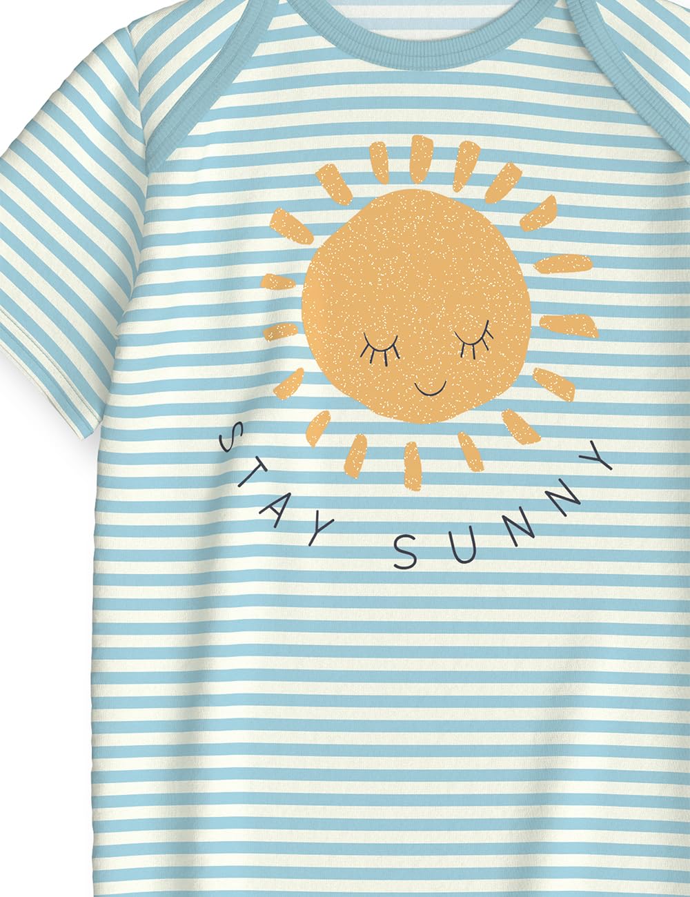 calida-toddlers-kurz-pyjama-bio-baumwolle-cascade-blue-92-98 image 2