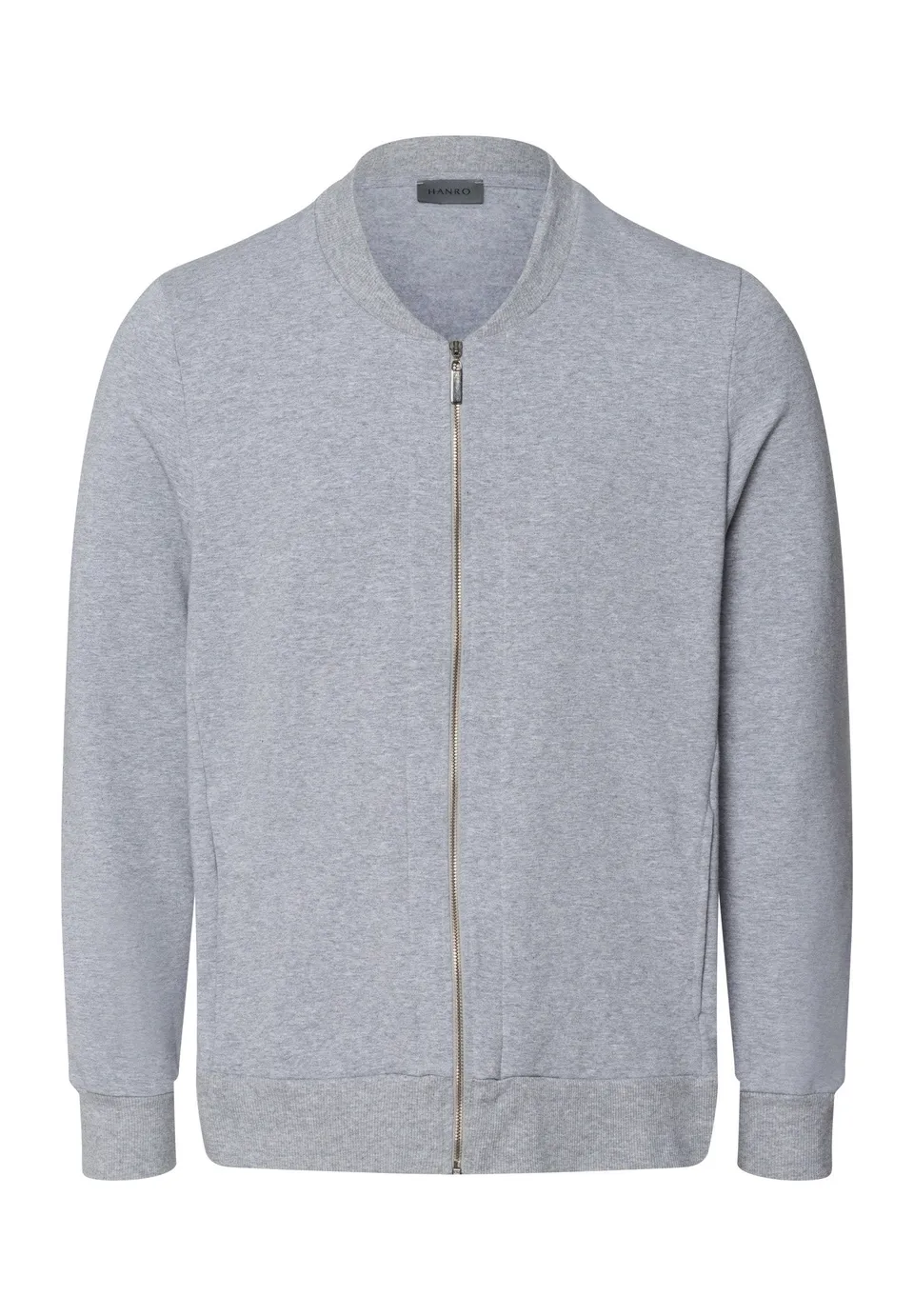 hanro-natural-living-cardigan-075774-grey-melange-bio image 1