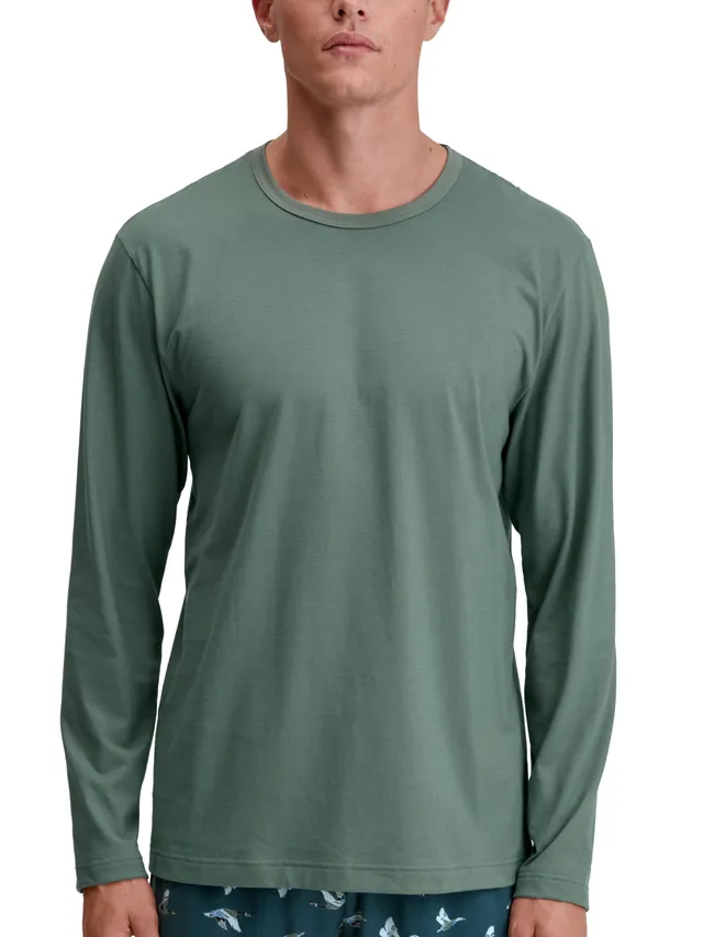 calida-remix-sleep-t-shirt-herren-langarm-schlafshirt image 1