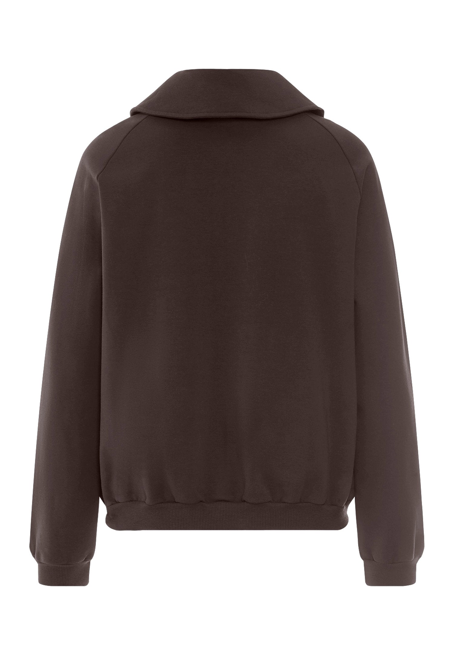 hanro-natural-living-cardigan-dark-mocha-baumwolle image 3