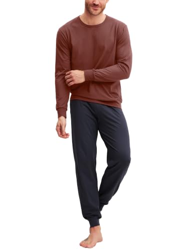 calida-relax-essentials-herren-pyjama-gr-50-mit-b-ndchen image 5