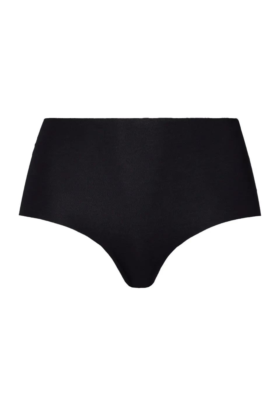 hanro-invisible-cotton-maxi-briefs-slip-schwarz-baumwolle image 1