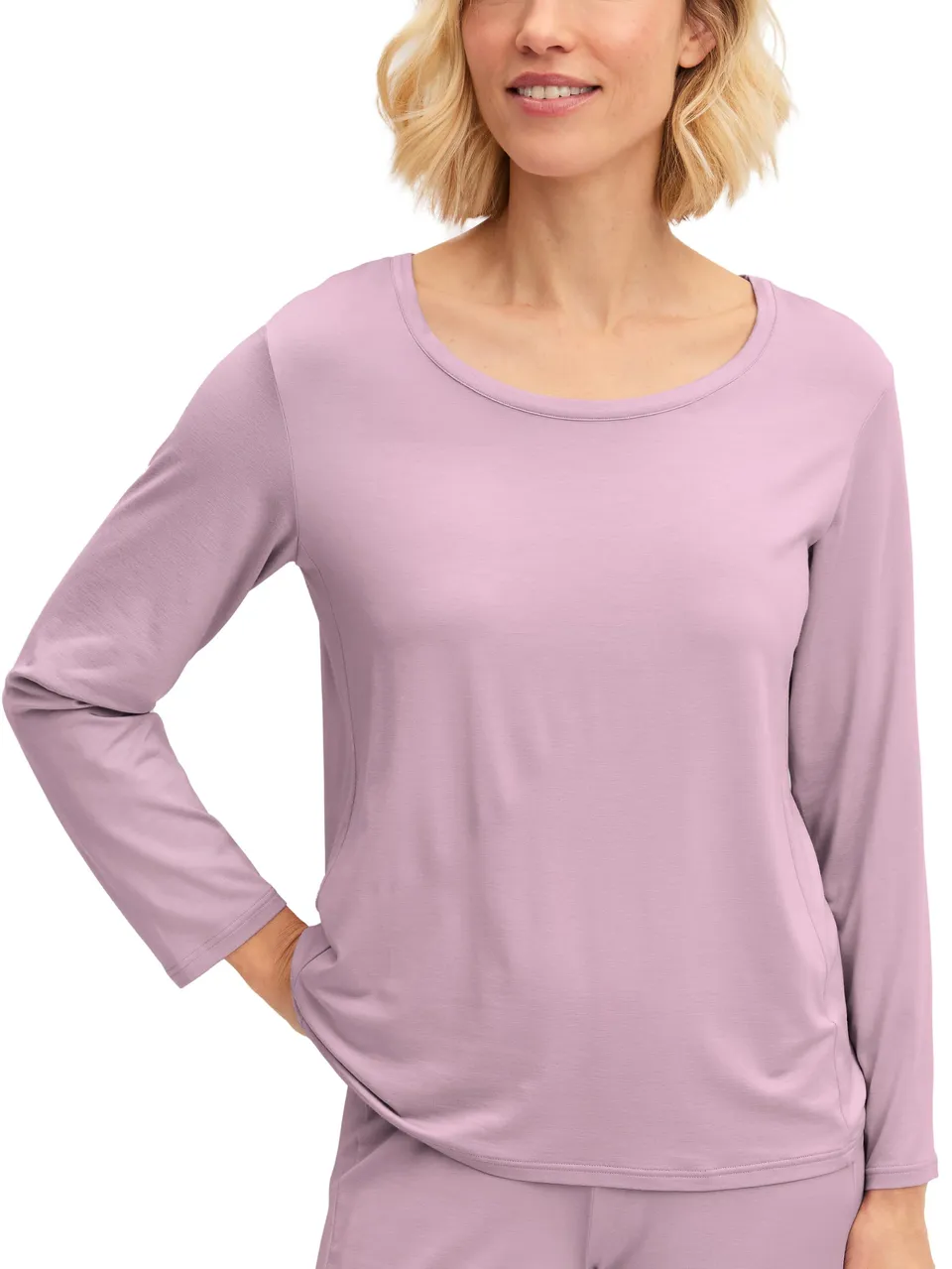 calida-deepsleepwear-balancing-langarmshirt-36-38-schlicht image 1