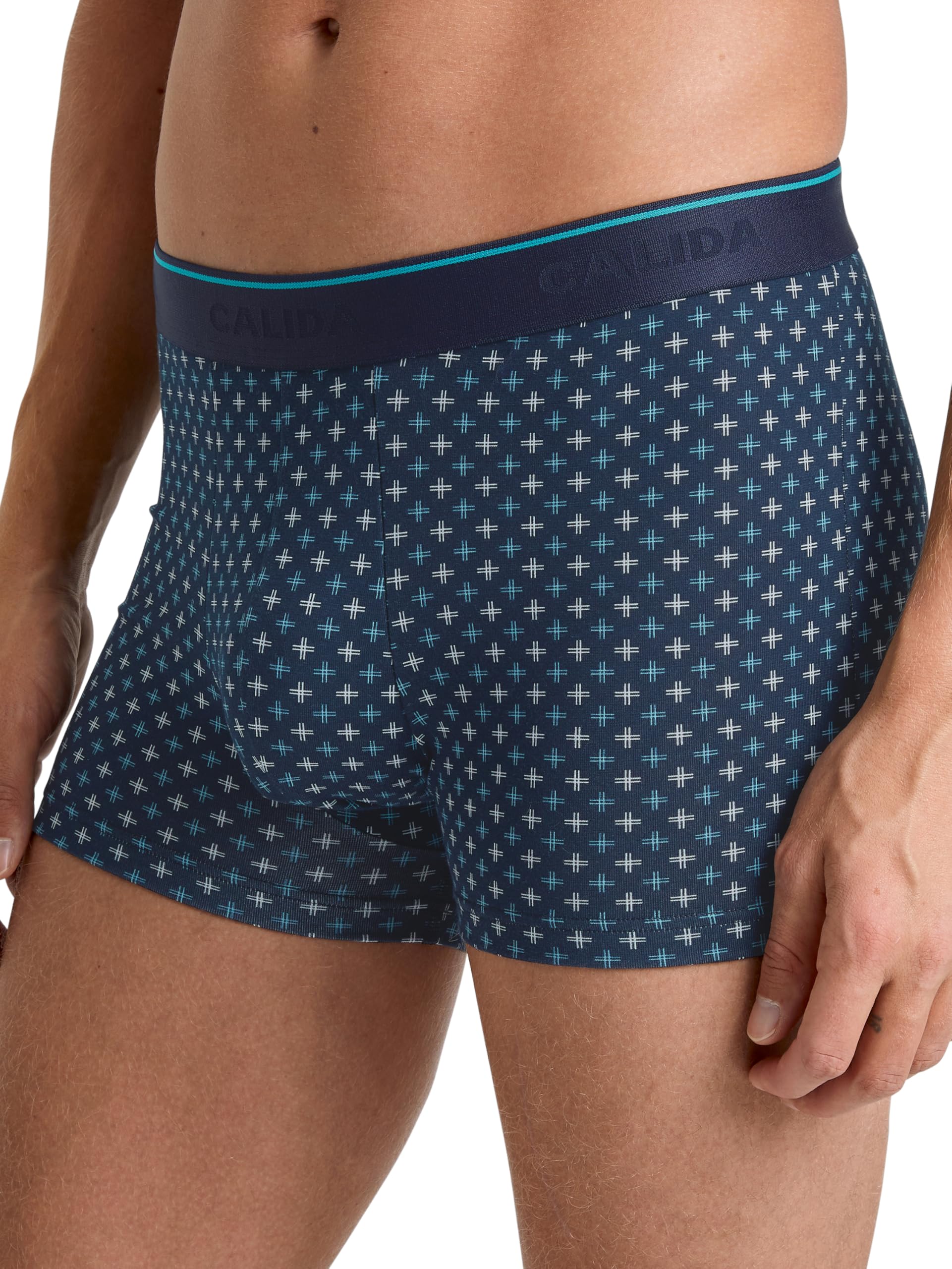 calida-cotton-stretch-boxershorts-herren-gr-50-dark-sapphire image 7