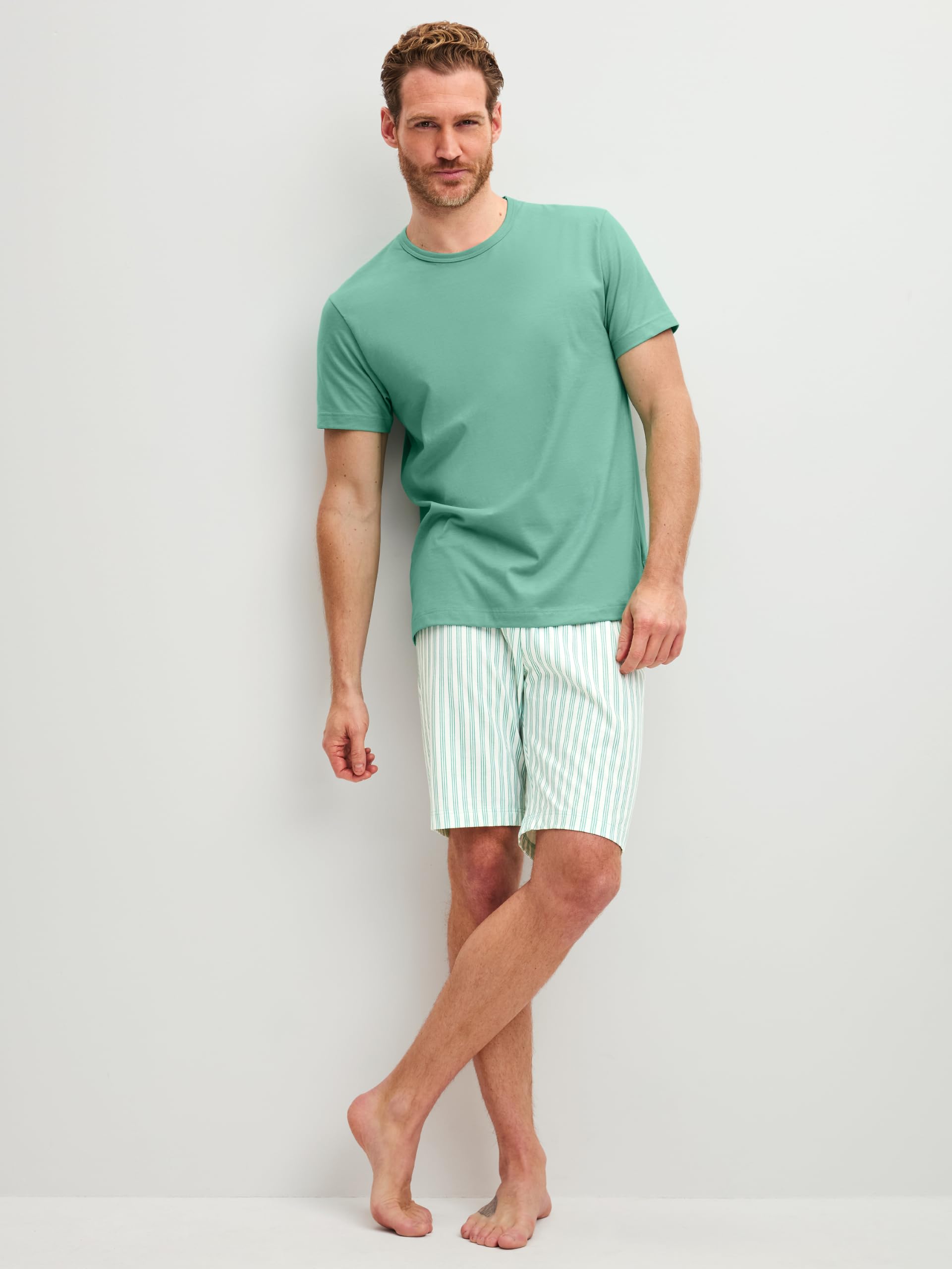 calida-relax-essentials-herren-pyjama-kurz-gr-e-50-set image 2