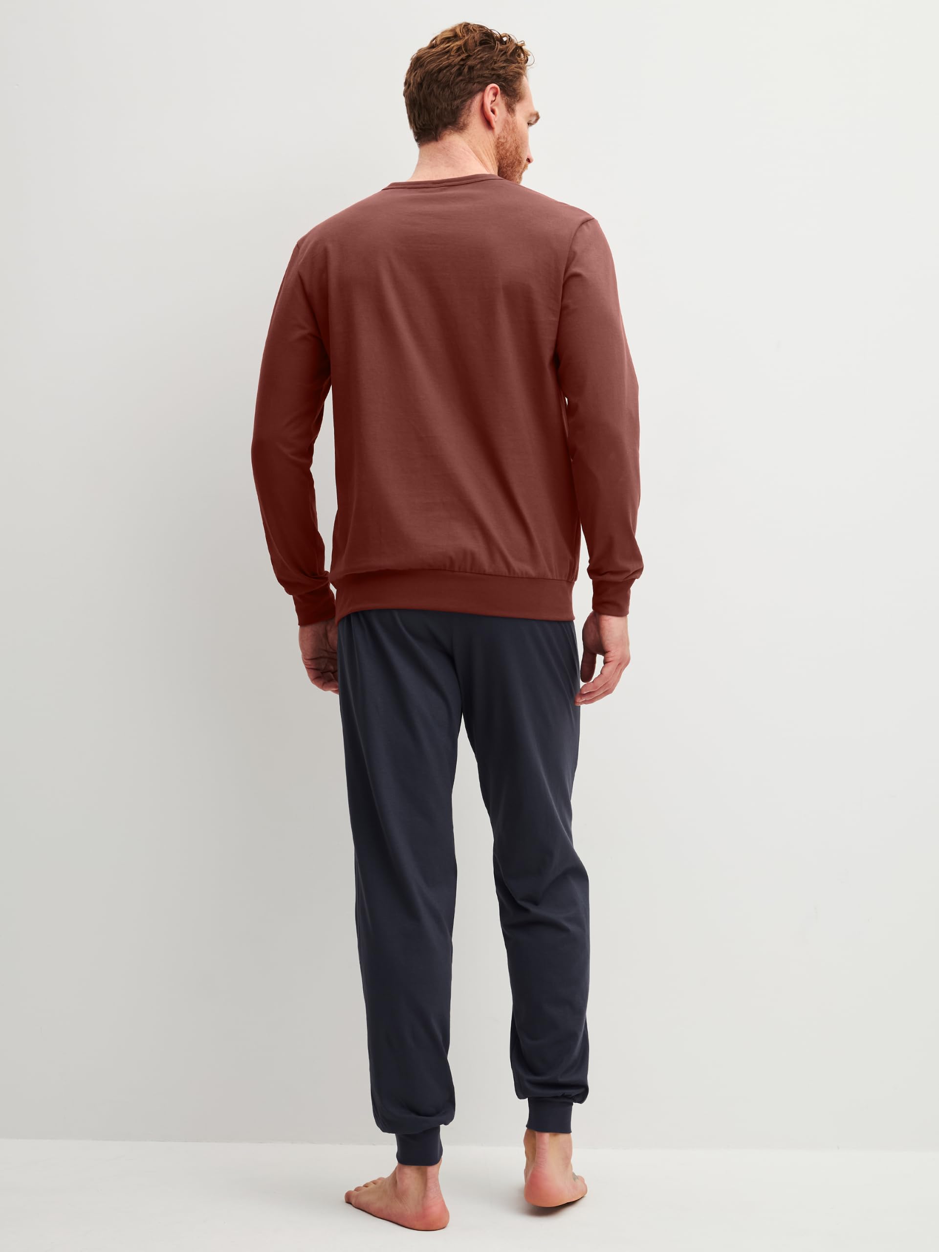 calida-relax-essentials-herren-pyjama-gr-50-mit-b-ndchen image 3