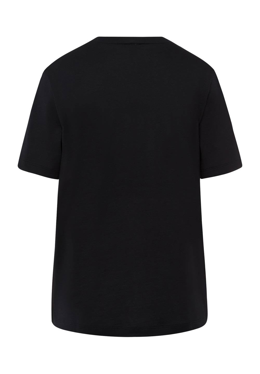 hanro-natural-shirt-t-shirt-schwarz-bio-baumwolle image 3